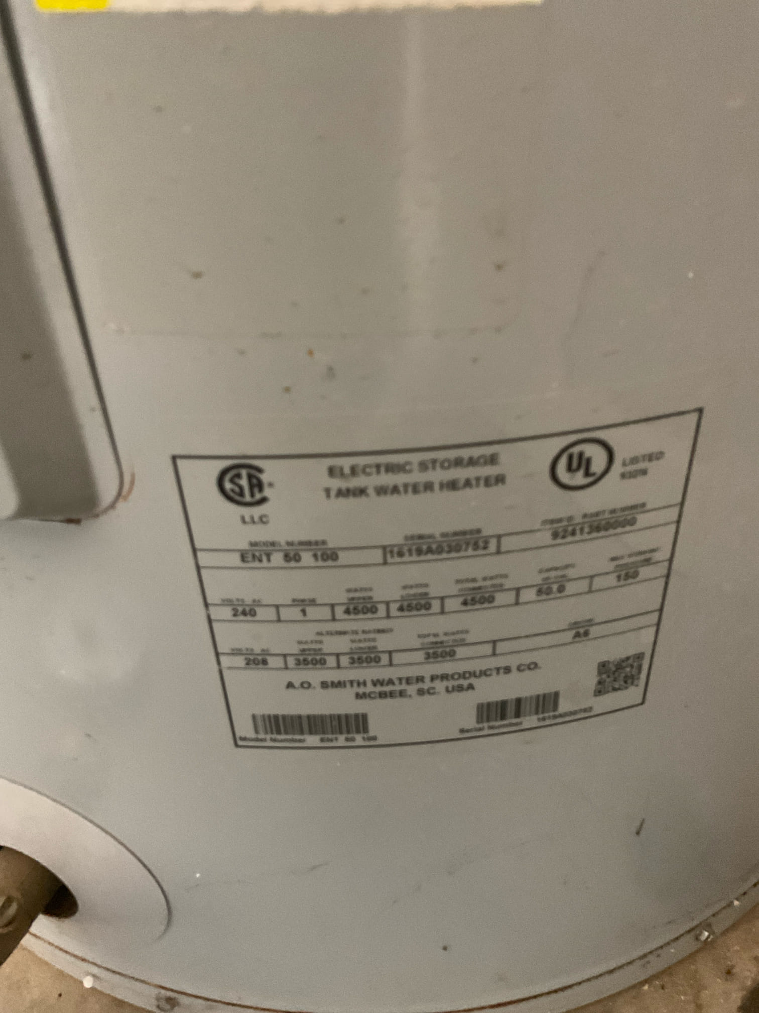We checked water pressure in the house , and tested is at 65 psi at present time , pressure was at 140 psi before pressure reducing valve replaced, now pressure is within safe range between 40-80 psi , 