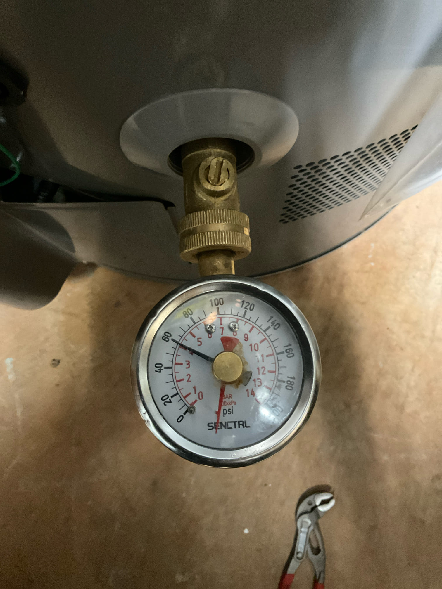 Freeze copper pipe busted inside wall , we opened wall 3 feet by 1 feet replaced section copper with 1/2 uponor pex A pipe , not include drywall repair work. 