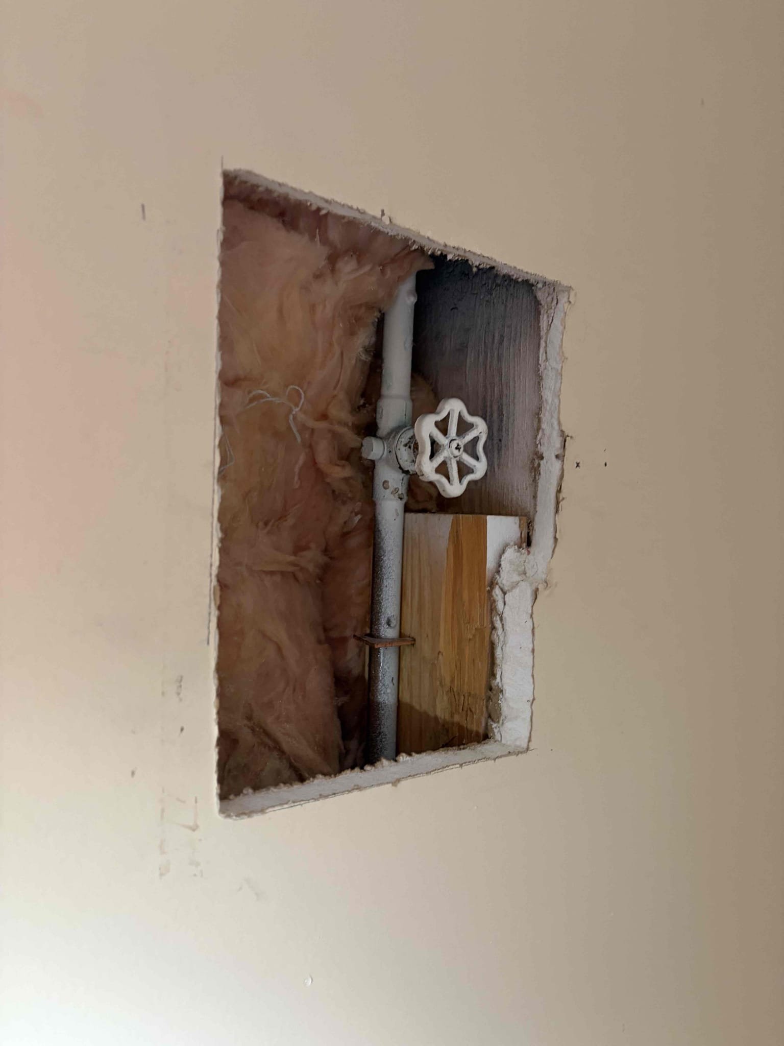 This customer this they have a Roman tub faucet, the master bathroom that the cartridge is completely stripped out with the tool. The customer tried removing the cartridge, however, was unsuccessful and stripped out the cartridge. I recommended that we go ahead and replace it with a brand new valve and a Roman cartridge will have to remove the fiberglass panel in order to access the Roman tub valve, water pressure is at 75 pounds. They’re gonna need a water pressure reducing valve replaced at some point in addition to that their water heater is from 2006 and I highly recommend them to get that replaced as well. The customer will decide on what they wanna do. They also have a shut off valve for the rear hose bib that is leaking turned on recommended to get that replaced as well. The customer will be ordering a new faucet, but they will call us back to schedule when they would like to work done. 