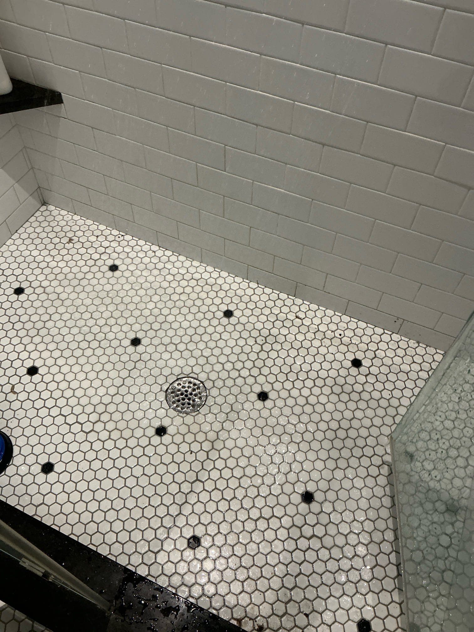 Found guest restroom tub&shower backed up. Snaked drain and pulled back hair. Found master shower backed up. Snaked drain and pulled back hair. Ran tub and shower for several minutes to test. No other issues at this time.