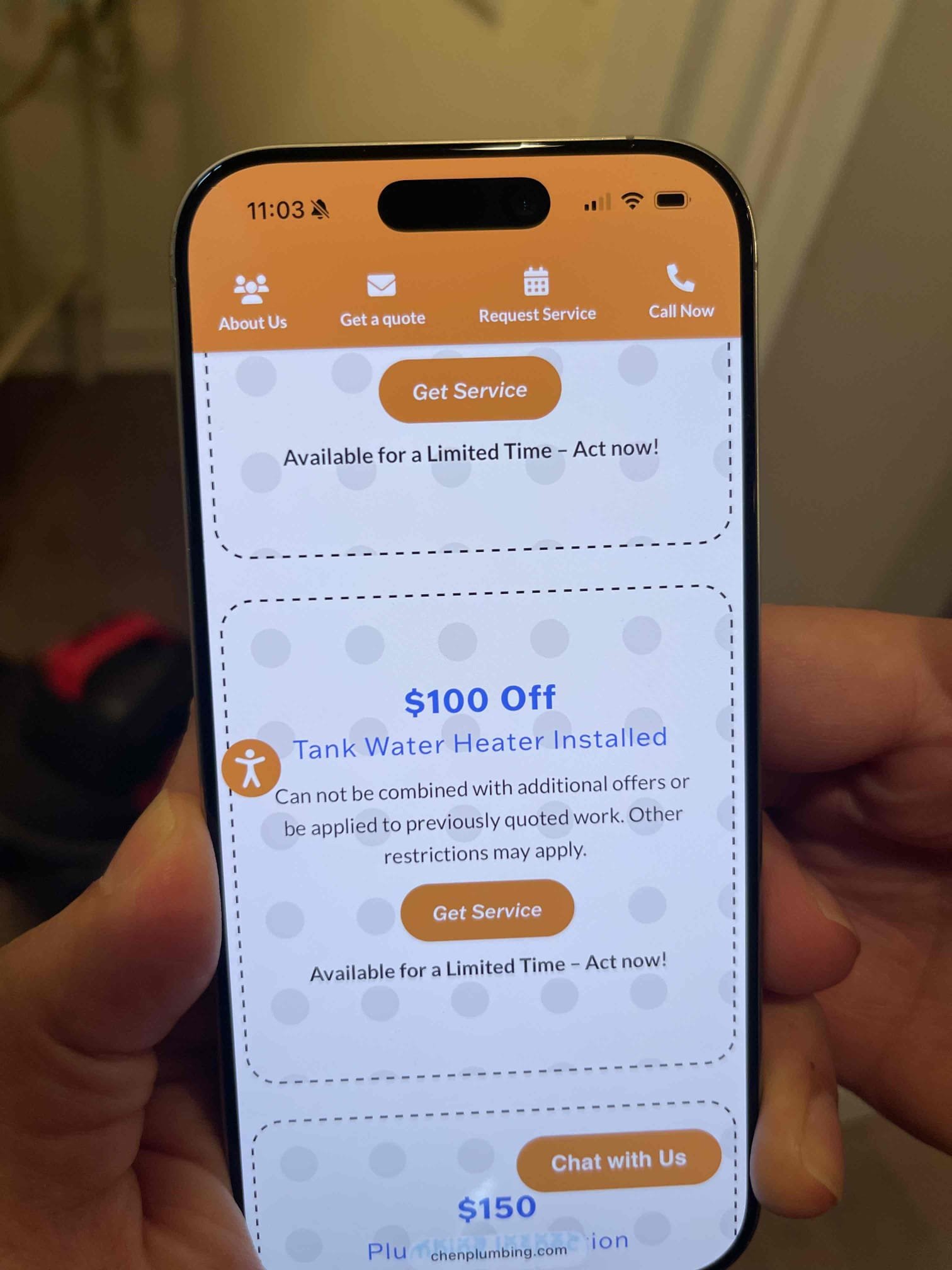 Replaced leaking water heater. Verified new unit had power and installation had no leaks. 2 year labor warranty