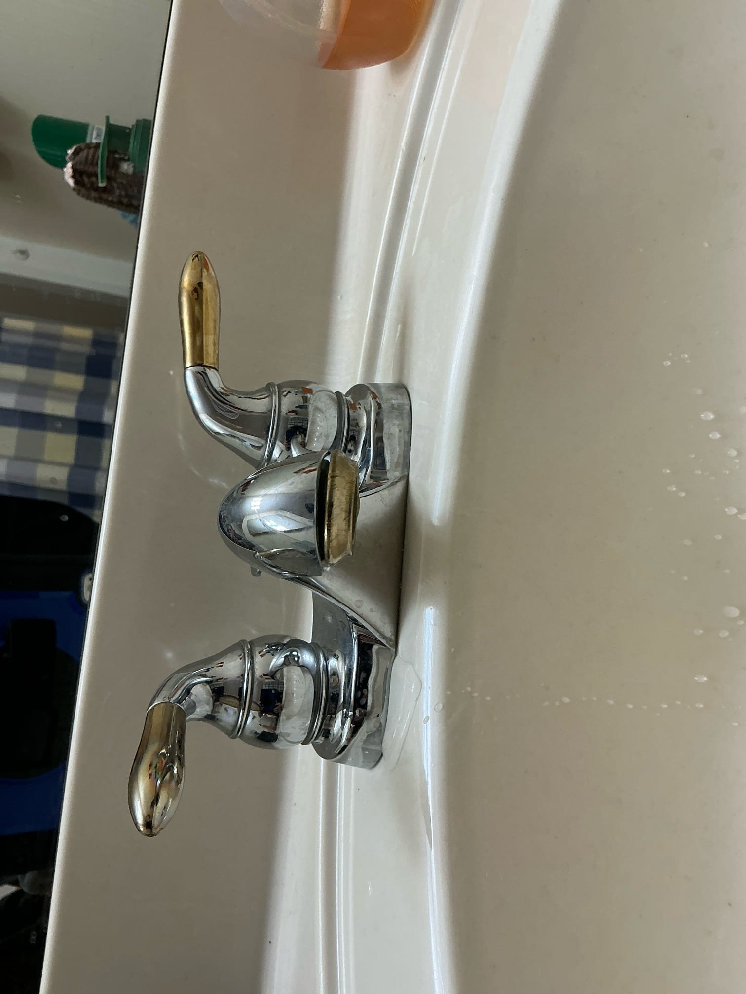 Client called us out today due to a couple of their toilets not flushing with enough power and not getting enough water from tank to bowl. Also, a lavatory faucet handle was not correctly operating in hall bathroom. Checked water pressure and it was 110 psi, which is higher than the safe range of 50 to 79 psi. Also checked the thermal expansion tank on the water heater and discovered it had failed due to the high water pressure and was leaning heavily on the copper pipe. It was supported by. To correct all these issues we first replaced the failed pressure reducing valve with a new ball valve as well in the crawlspace area. We also replaced the failed thermal expansion tank and added proper support bracket per code set home water pressure to 60 psi which is the sweet spot and also pumped expansion tank up to 60 psi as well. In the hallway bathroom upstairs, we installed a new customer supplied American Standard toilet and also replaced that lavatory faucet with customer supplied faucet