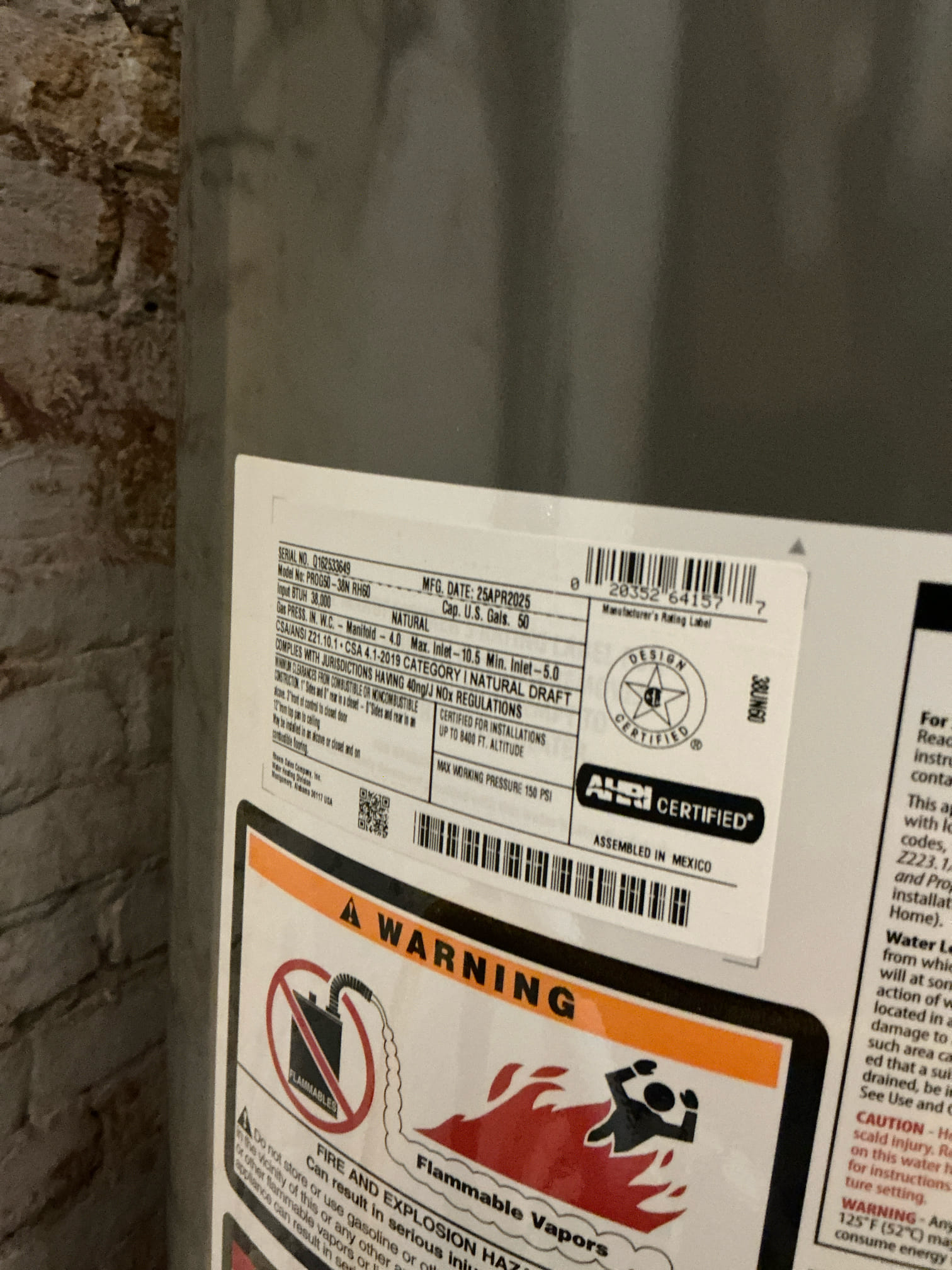 Shut off water to home and drain system before water filtration system. Remove pressure regulator that was installed with flow in wrong direction causing loss of water volume. Reinstall pressure regulator going in direction of proper flow. Test for proper operation 