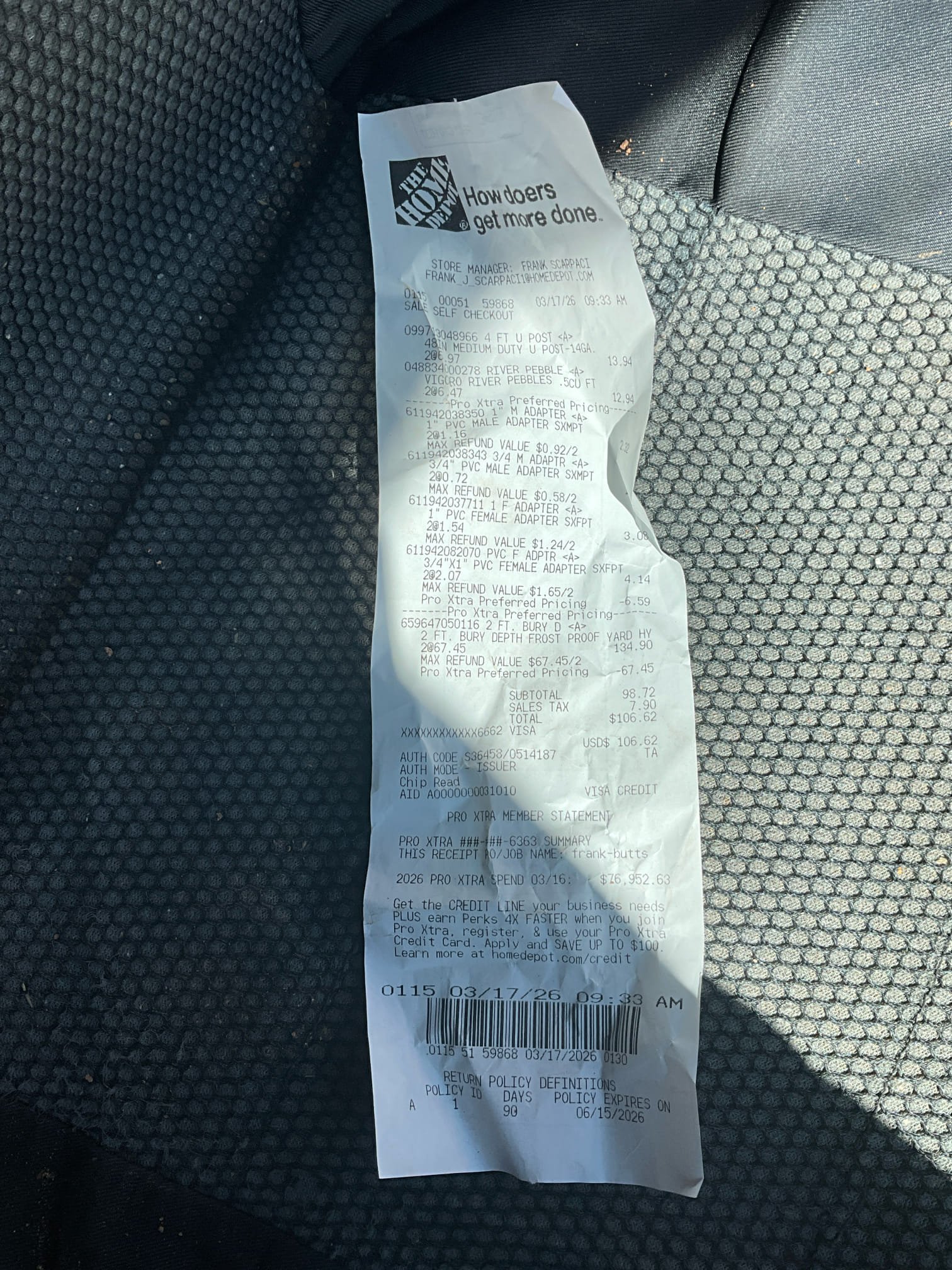 Returned and replaced the broken yard hydrant by the front fence and rear yard hydrant by the back shed. Pressurized the line to allow proper testing of the connection points. No leaks were found. Ensured proper draining from both weep holes and put rocks around for a drain field. Backfilled the yard hydrants and ensure proper function again. Left the old rebar as well as the old yard hydrants by driveway per customer request. Cautioned customer to give the soft dirt time to dry. 