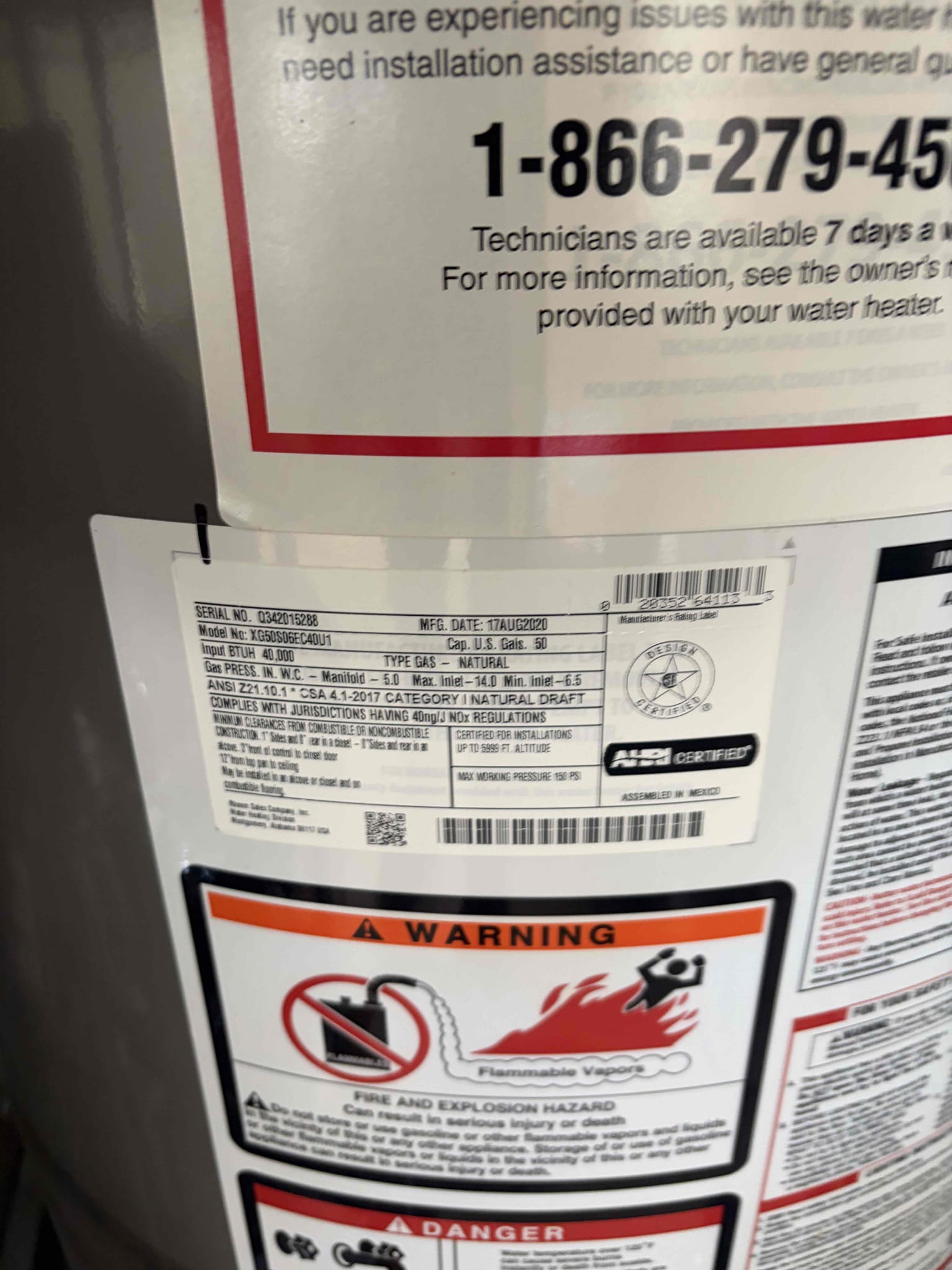 For this customer, we went ahead and replaced their customer supply toilet with brand new one customer had us install a glacier Bay 12 inch rough in toilet the previous toilet the customer had complaints of it flushing poorly, and clogging a lot so we just went ahead and installed the one that he had supplied us in addition to that before I walked into the home, I smelled a little bit of gas coming from the water heater area, and the gas shut off valve Going to the water heater had a small leak that I could smell so I recommended that we replace it but before that I recommended, we also put some bubbles on it to make sure that it is actually leaking after we did that. It came out that the gas shut off valve needed to be replaced with a brand new one so that is exactly what we did. We cleaned up all the gas lines got rid of what wasn’t needed and put on the new gas valve with the pre-existing supply line and the customer was all set in addition to that the toilet that we installed the c