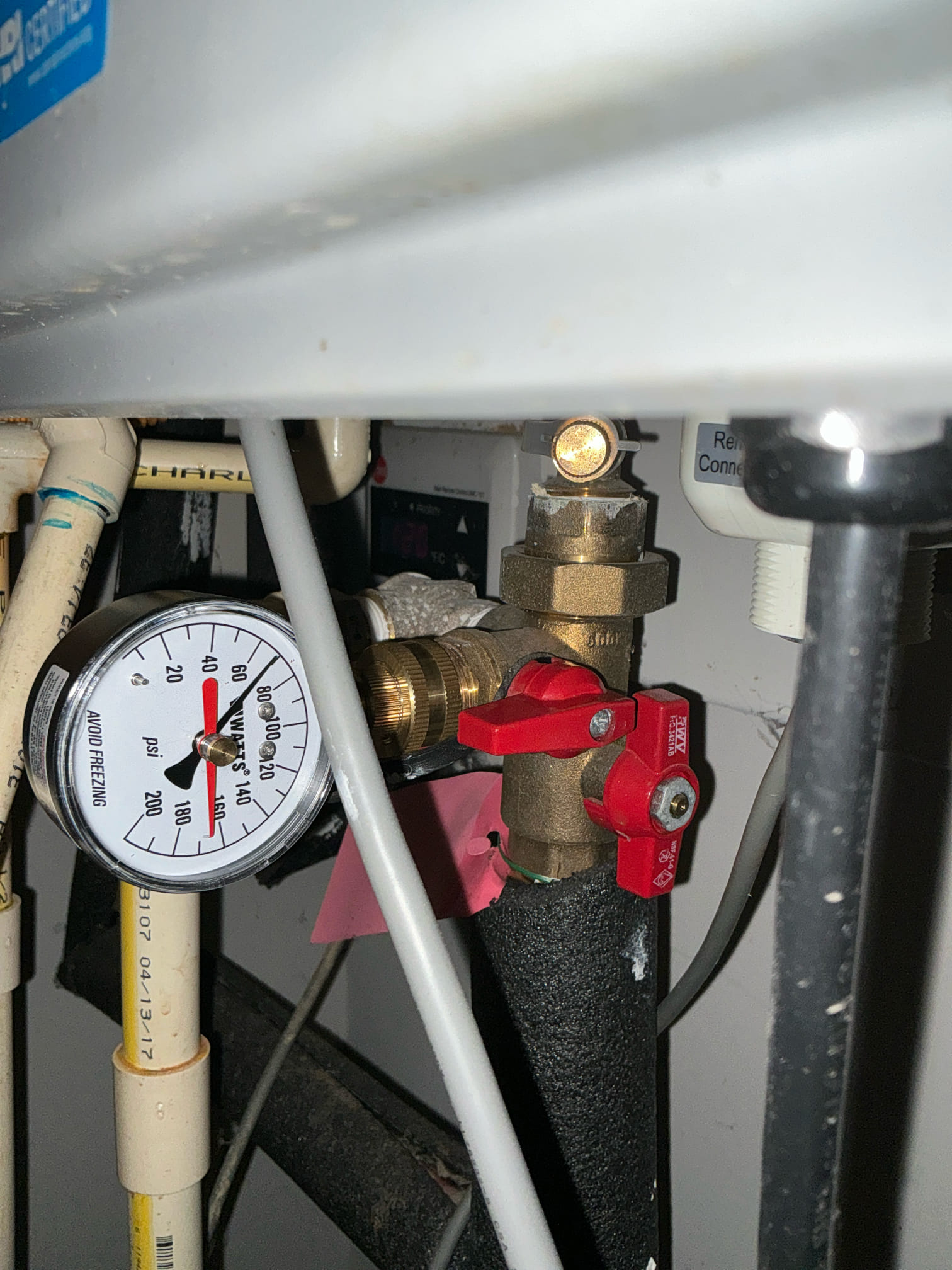 Found disposal on kitchen sink leaking. Replaced disposal with new disposal. Ran water and disposal to test. No other issues at this time.