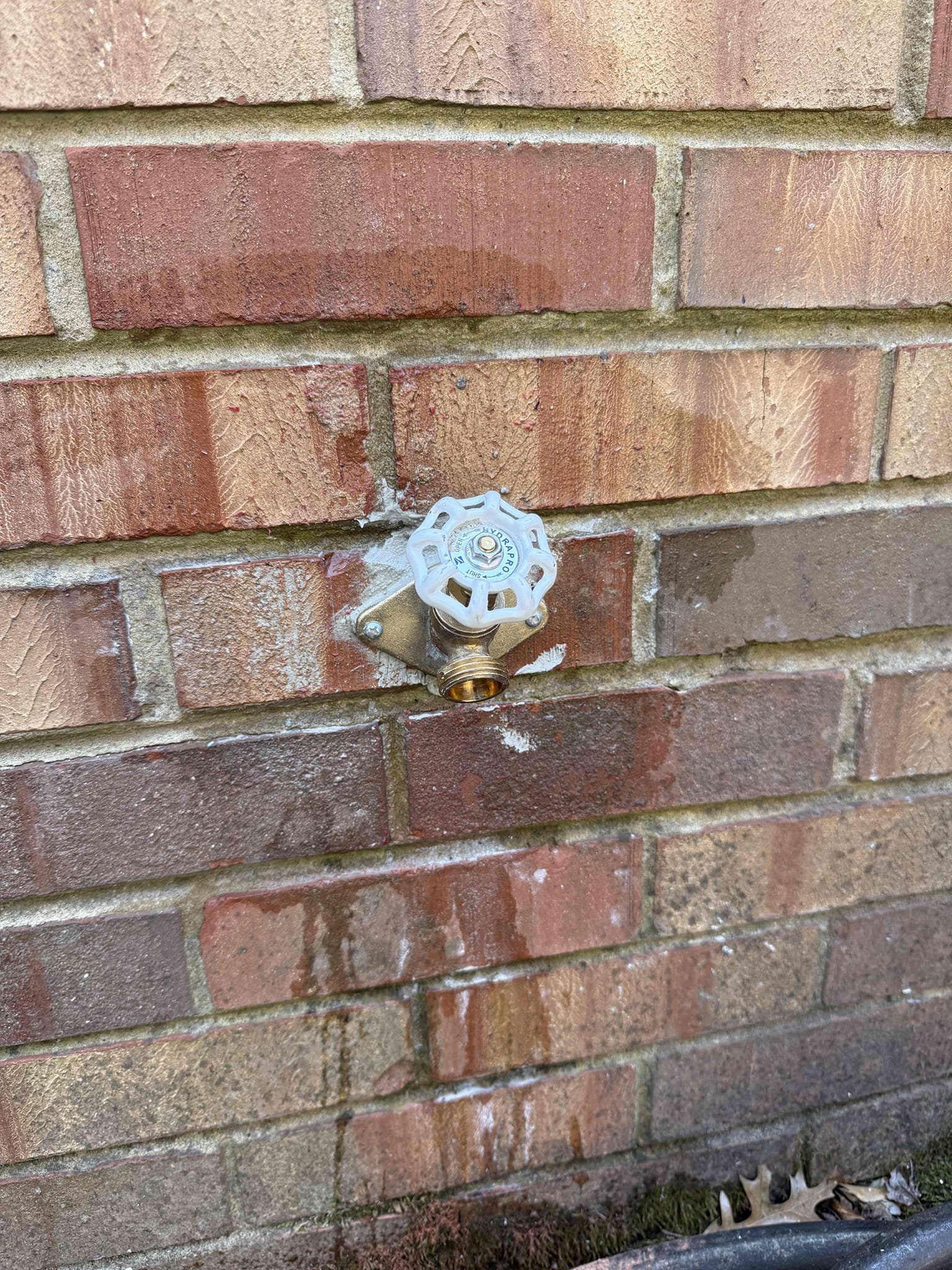 We originally called out for annual inspection with the wind with chin membership, while doing inspection we found that the PRV was old and inaccessible spot along with the shut off, inform customer to replace PRV and to move shut off to a more accessible area. customer agreed well on site. Customer also had HVAC contractor out doing maintenance as well HVAC contractor used hose bib noticed water running behind wall informed customer that hose bid line had likely frozen and is now currently leaking customer approved replacement of hose bib as well. Did pressure drop test and found mainline to be leaking. Customer would also like replacement of main water service line