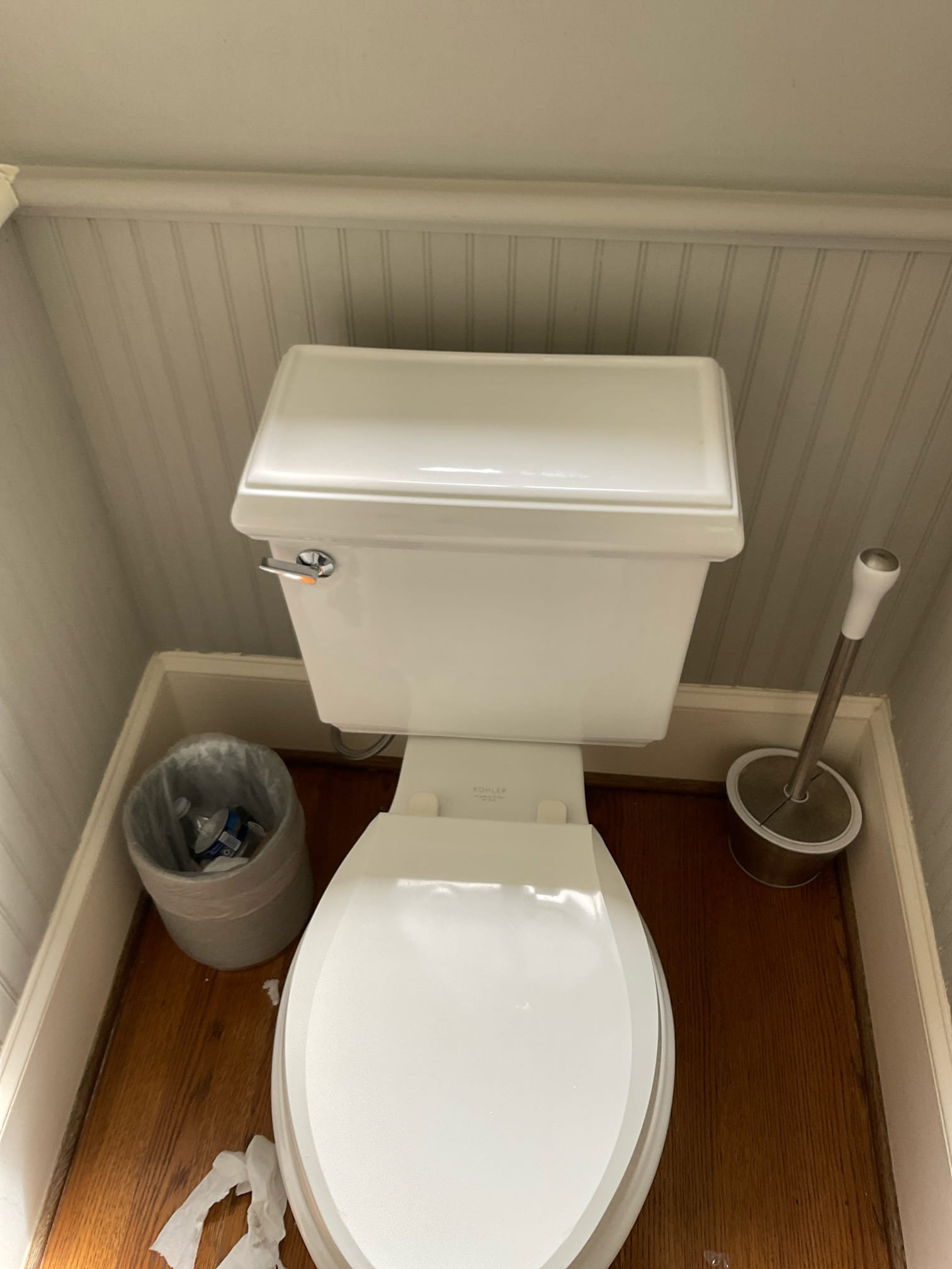 In master bedroom rebuild the toilet by replacing fill valve and flapper and also toilet handle. Also replace supply line.

Customer called us out today because she needed a quote to replace two lavatory faucets in master bath, and also toilet handle was broken in master bath. Also, pool house has running toilet that I found an outdoor shower by pool house is broken and needs replaced. Went ahead and replaced fill valve, flapper supply line and toilet handle in master bath toilet. Tested and now toilet works properly and no leaks will process at this time. Will send estimates for other plumbing repairs needed.

Faucets that are needed for master bath are 8 inch spread lavatory faucets.