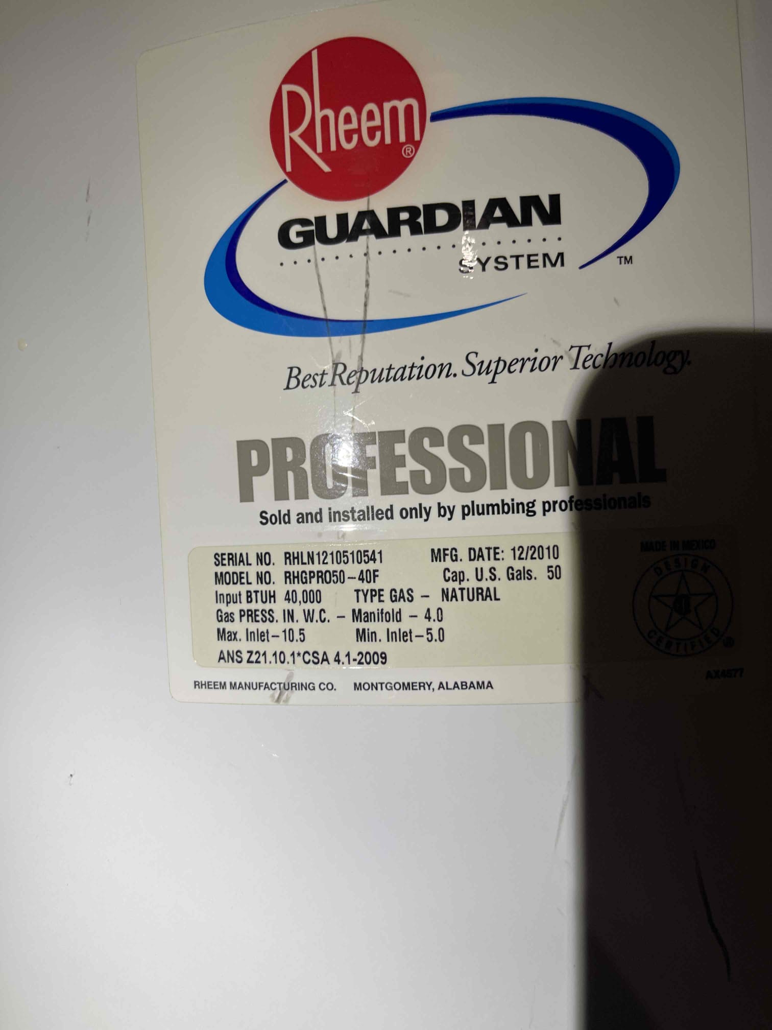 Left quote for tankless or double water heater install. Customer has everything there already for the tankless conversion except we will need to run a new 2” vent to the exterior. Open access for running the vent. Customer already has an adequate sized gas line, an electrical outlet nearby, and a condensate pump in close proximity. 