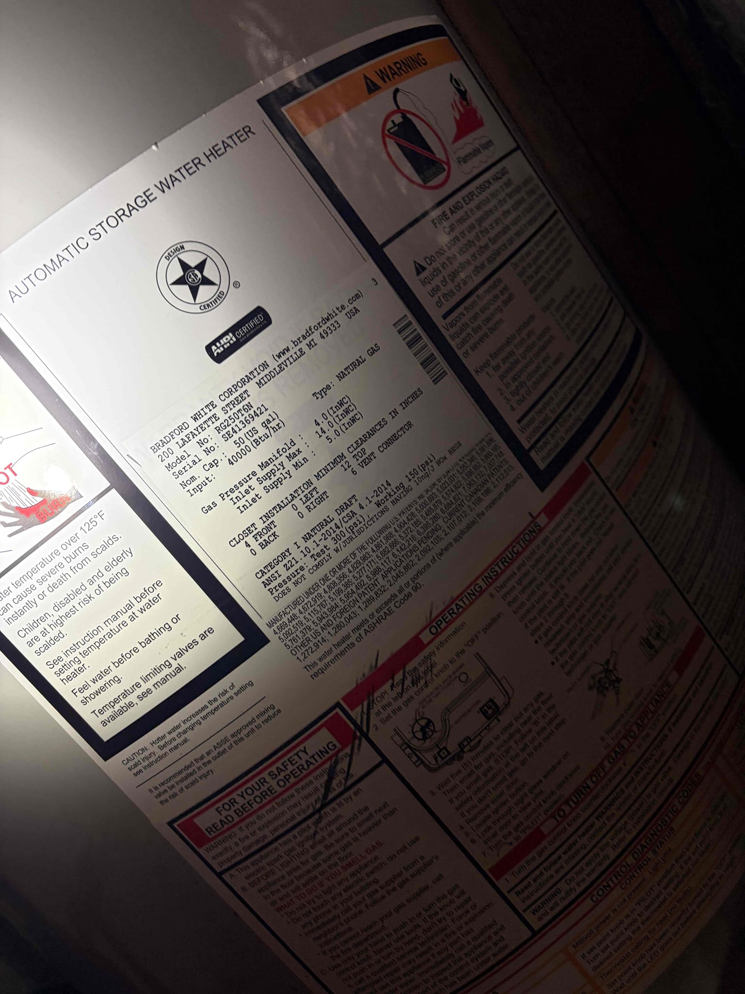 For this customer they have a fancy bridge style faucet, that they don’t sell the parts locally for, we did our research to try and find the name of the faucet, so we did our research and the the customer will call the manufacturer to get the parts order and have us come back to install them. Wasn’t able to check water pressure, water heater is newer in good condition. At this time the customer will reschedule for when it comes time to either repair and or replace it.