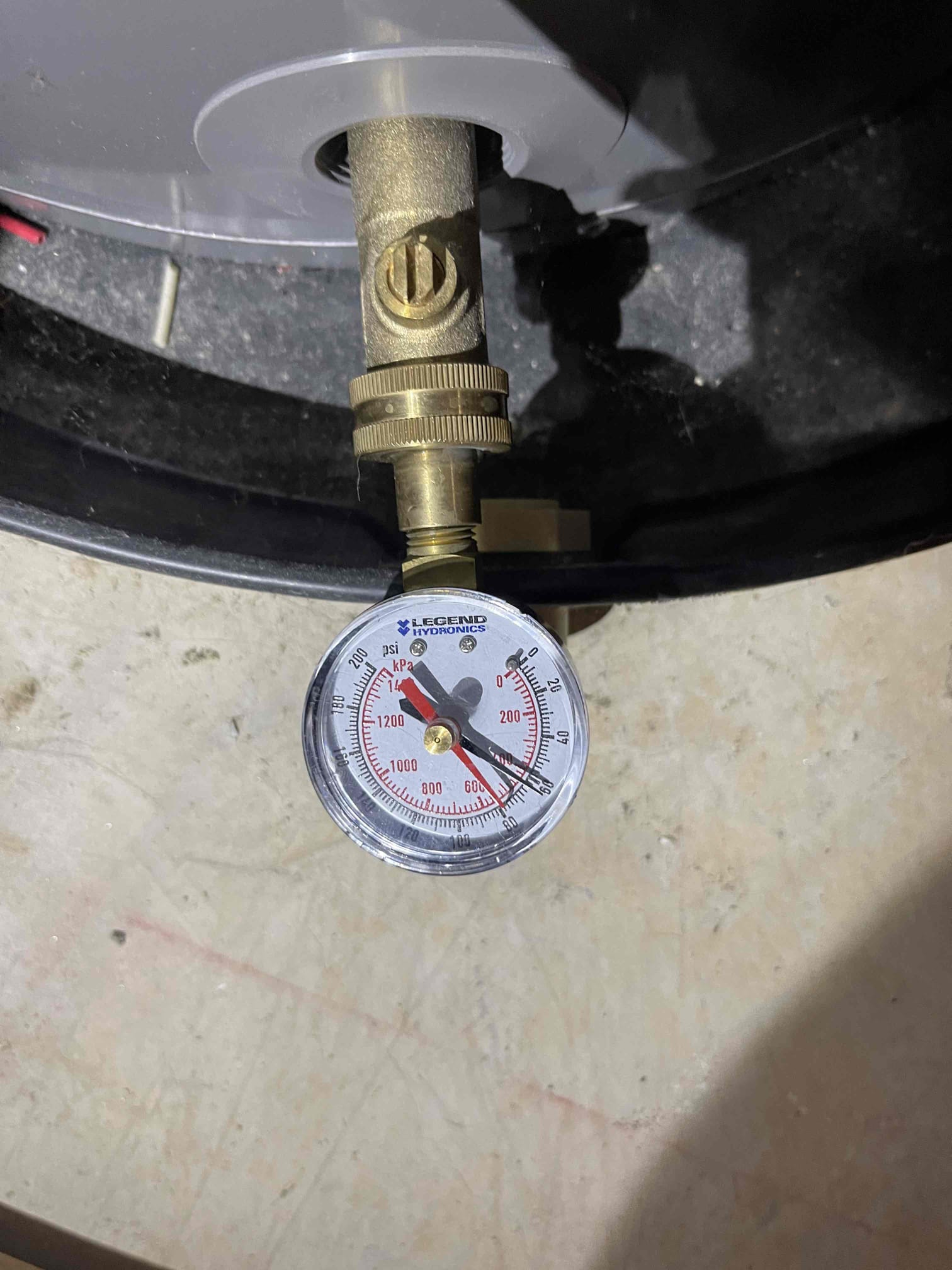 Inspected each toilet. No backups occurring. Toilet has some organic growth occurring in each toilet that comes back even after he cleans the toilet. Looked in the tanks and found there’s organic growth occurring inside the tanks that just keeps reintroducing the growth back into the toilet recommended he just clean each tank out. House doesn’t have a filtration system, so it’s not due to stagnant water without any chlorine. Water pressure tested in the normal range. House is only 5 years old.