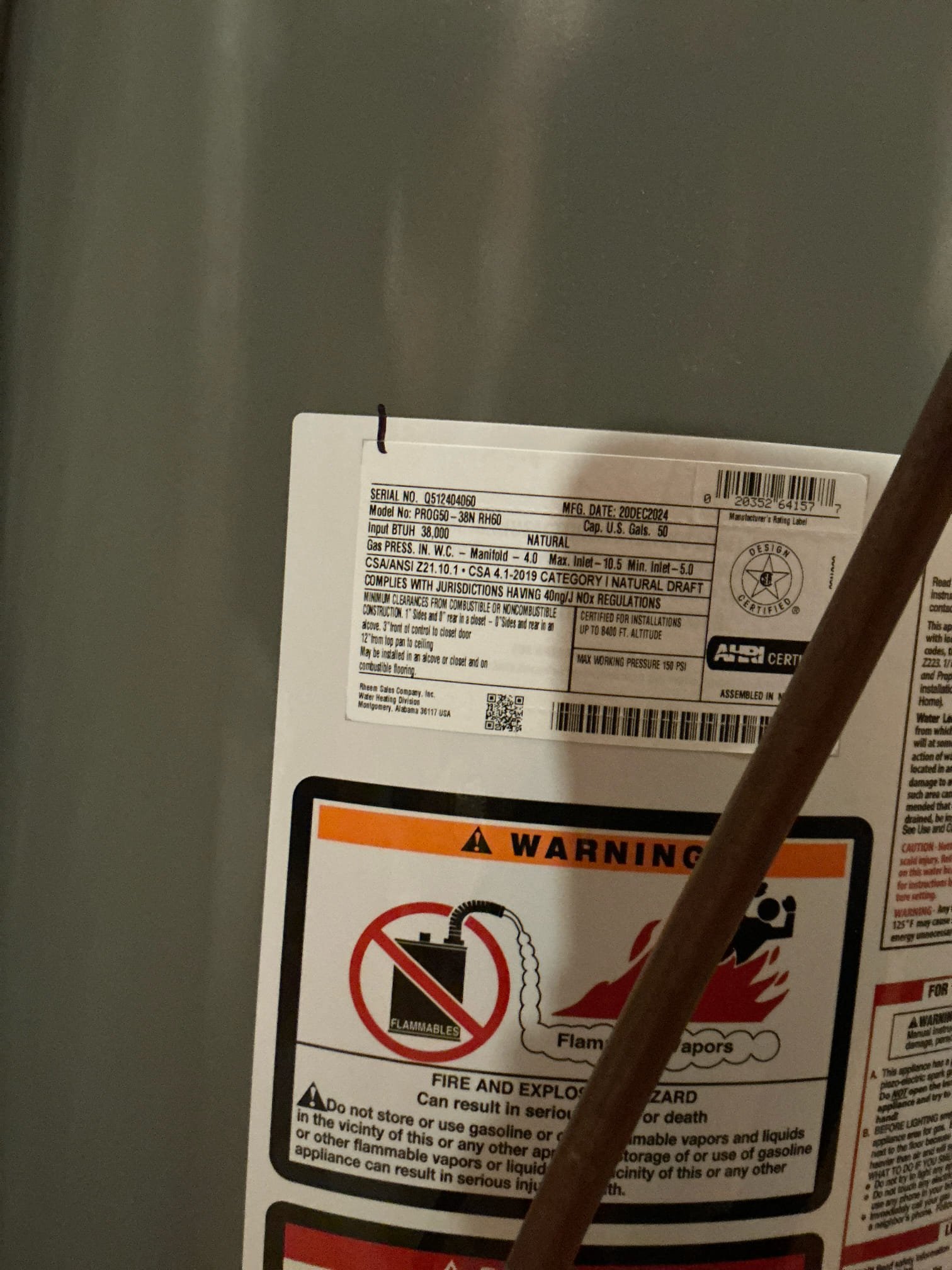 Performed win with Chen annual plumbing inspection. Upon inspection found toilet will need replacing or rebuild in future time. Left estimates. All other plumbing components working well and found no leaks 