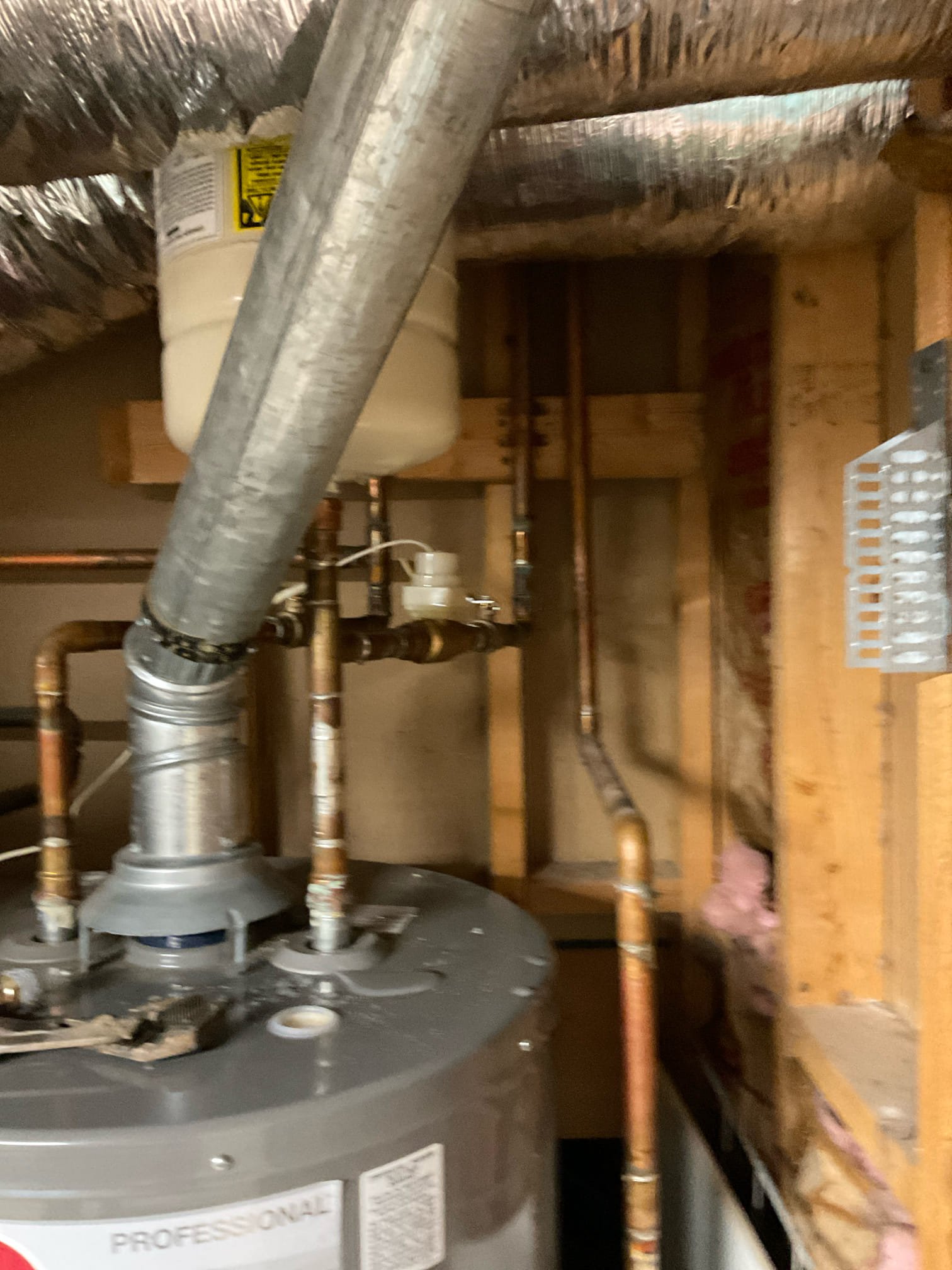 Replaced expansion tank with mounting bracket installed 