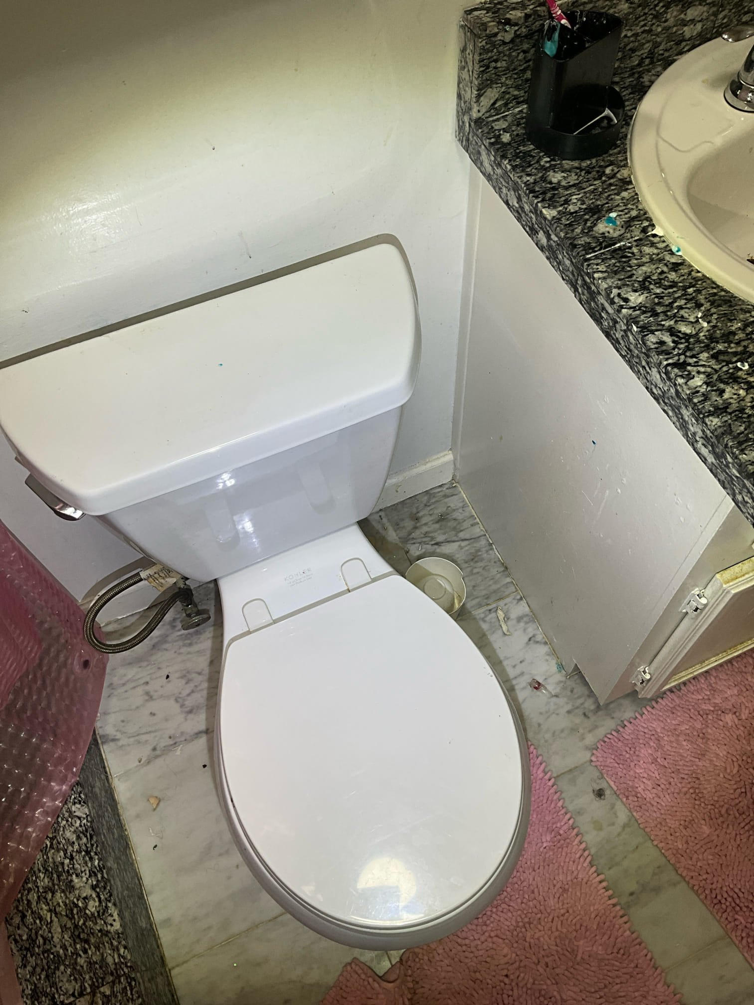 Customer had a Kohler toilet that had a bad flapper as well as an extremely slow fill valve. Made customer aware that whether we repair or replace, that the stop may also need to be changed if it has broken apart on the washer and either isn’t holding or is clogged up. Also left price to replace the water heater because the unit is almost 10 years old and spoke with customer about pricing for when it crosses that 10 years old threshold for the age of the heater. 