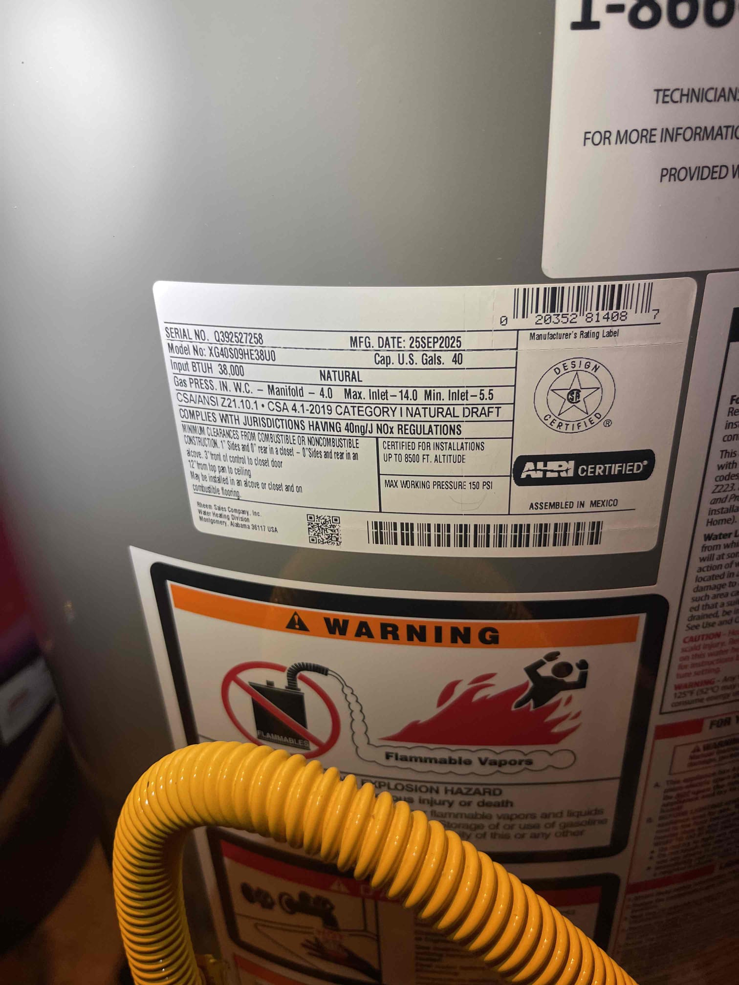 Inspected PRV and checked water pressure. Everything was working normally.  Customer stated he was not having any issues with anything else inside the home. No further issue. 