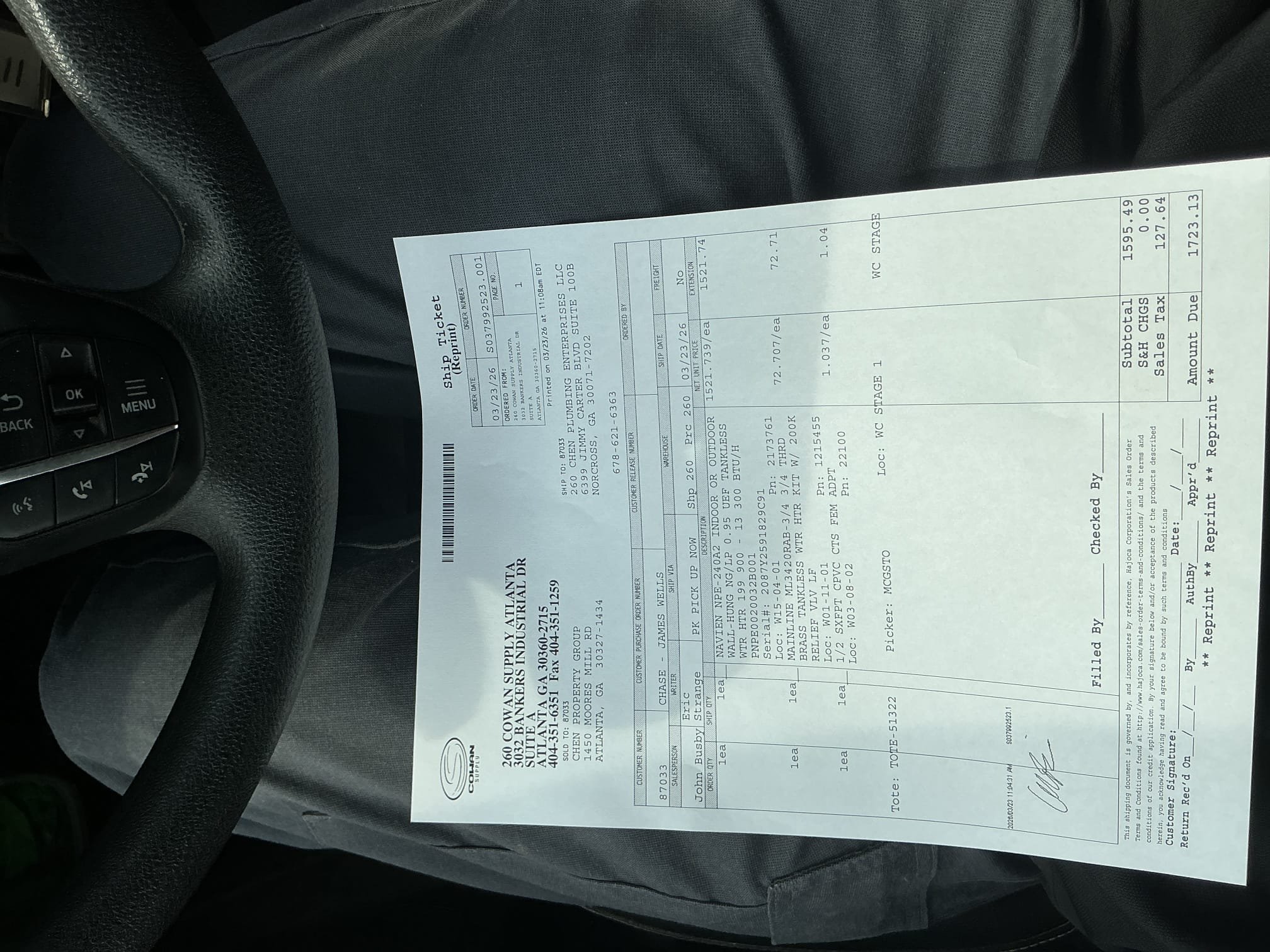 Faucets getting Luke warm upon arrival. Customer stated the faucets will get hot sometimes and other times be cold. After taking cover off of tankless found heat exchanger leaking. Noticed when running fixtures the gpm of hot water would drop almost to 0 and then go back up to 4. Informed customer it would be best to swap the tankless due to the age and the issues. Gave customer estimate, customer approved estimate. Install new navien 240a2 tankless. Turned water and gas back on to check for leaks, found no leaks. Ran all fixtures in the house and they are now all getting hot water with no issues. Water heater is fired up and working properly, no leaks upon departure 