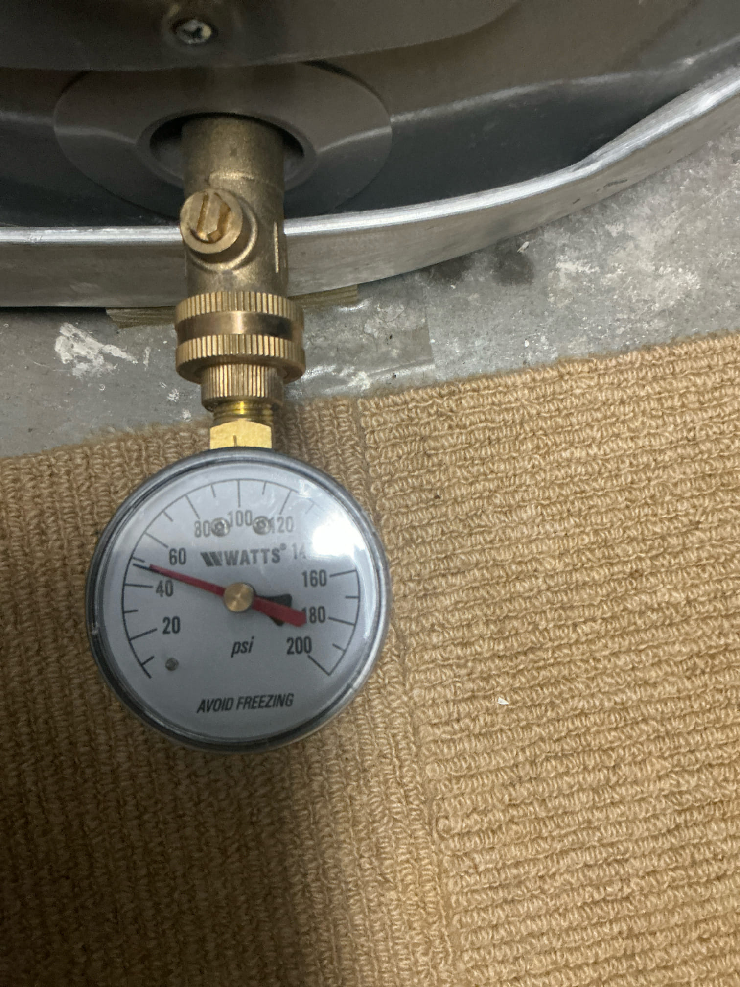 Found hair line cracks in drain for master restroom shower.