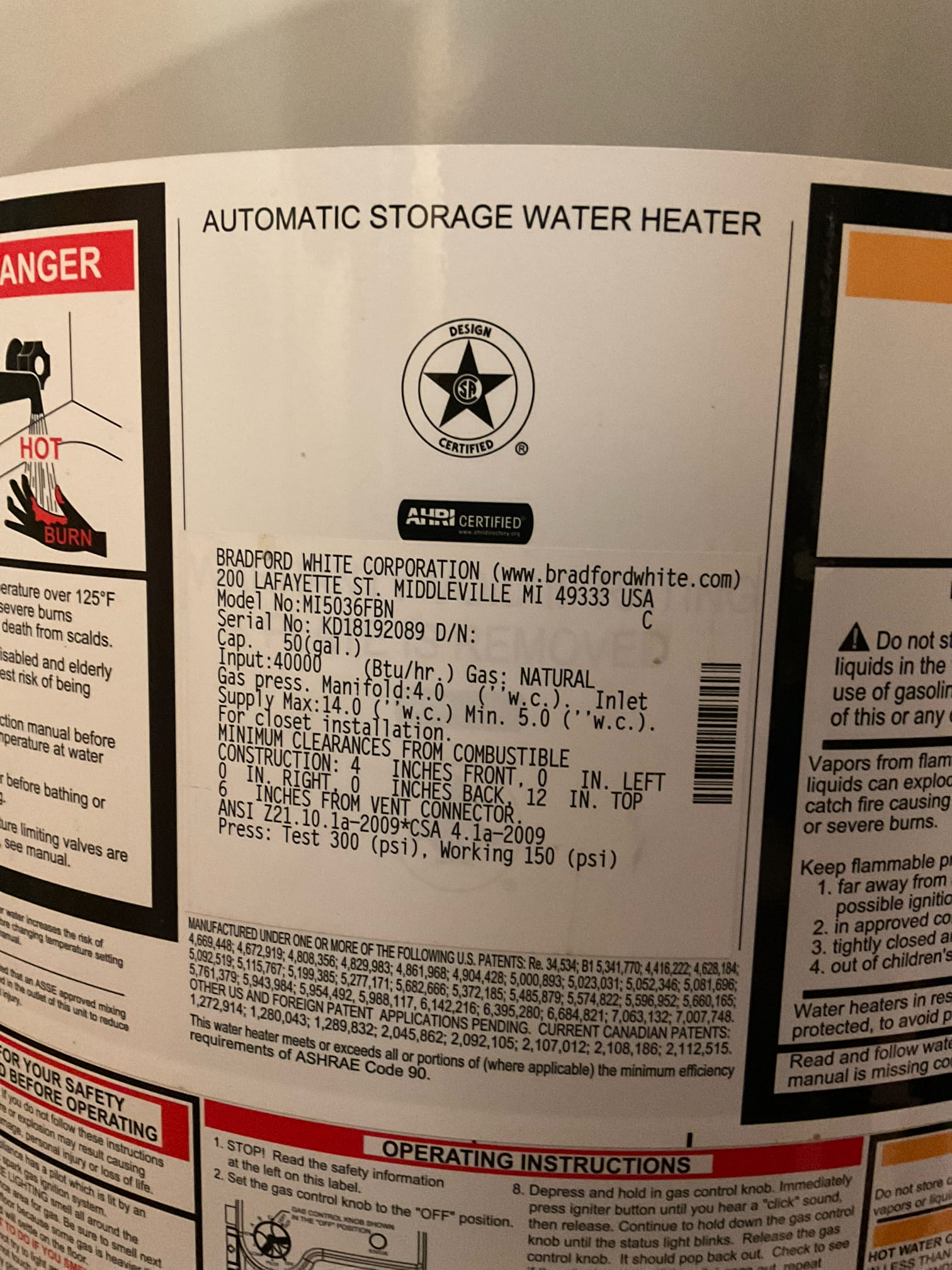 Found leak after water meter , quoted repair service line and two water heater replacement 