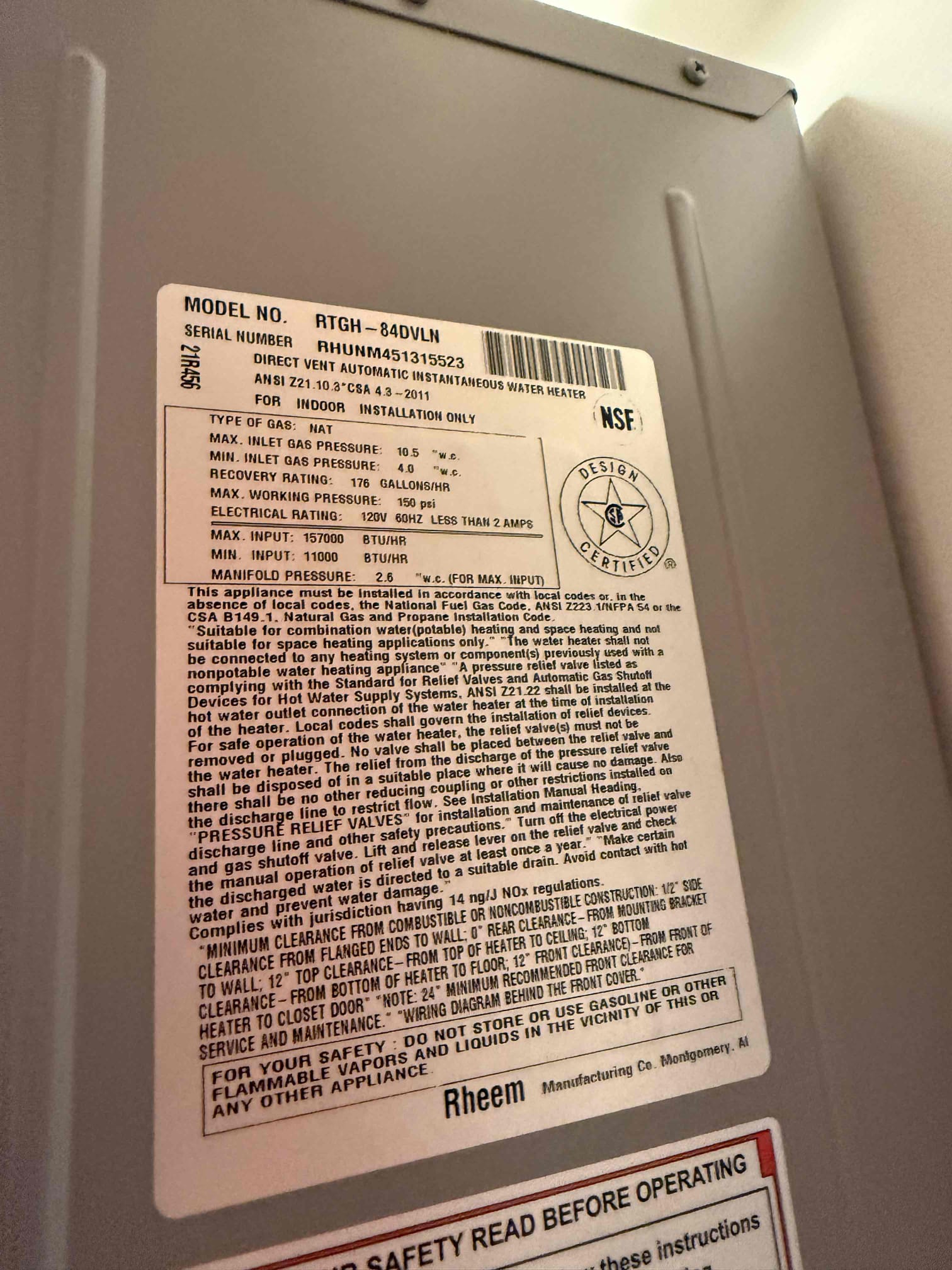 Gave customer estimates to do a tankless swap and adding a crossover T under the kitchen sink 