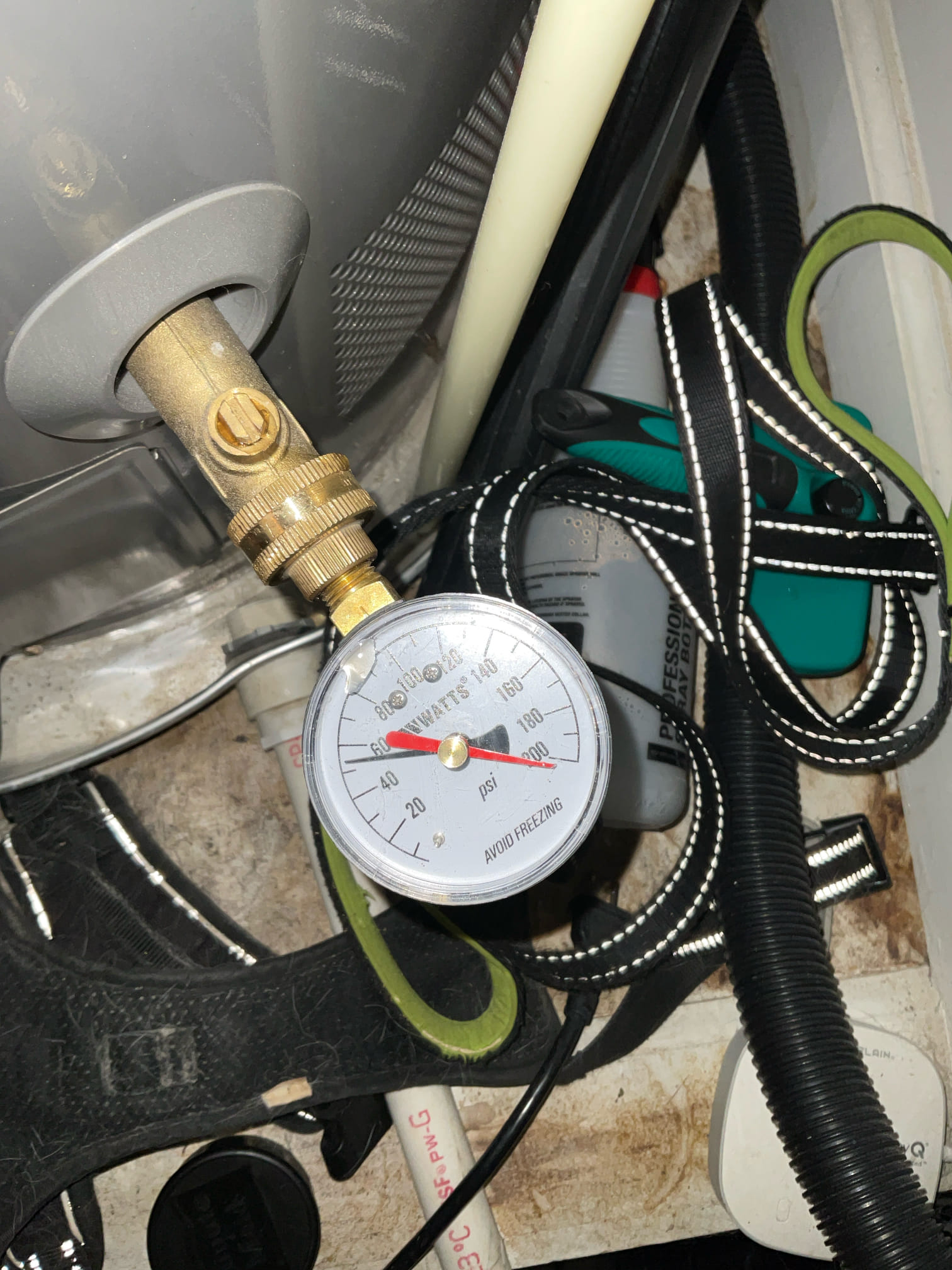 Customer stated that they wanted quote to install customer supplied RO system under kitchen sink. Checked pressure to home and pressure tested fine. Gave customer options on install filter and at this time customer didn’t want to proceed with any work.

Also didn’t charge customer for dispatch fee.