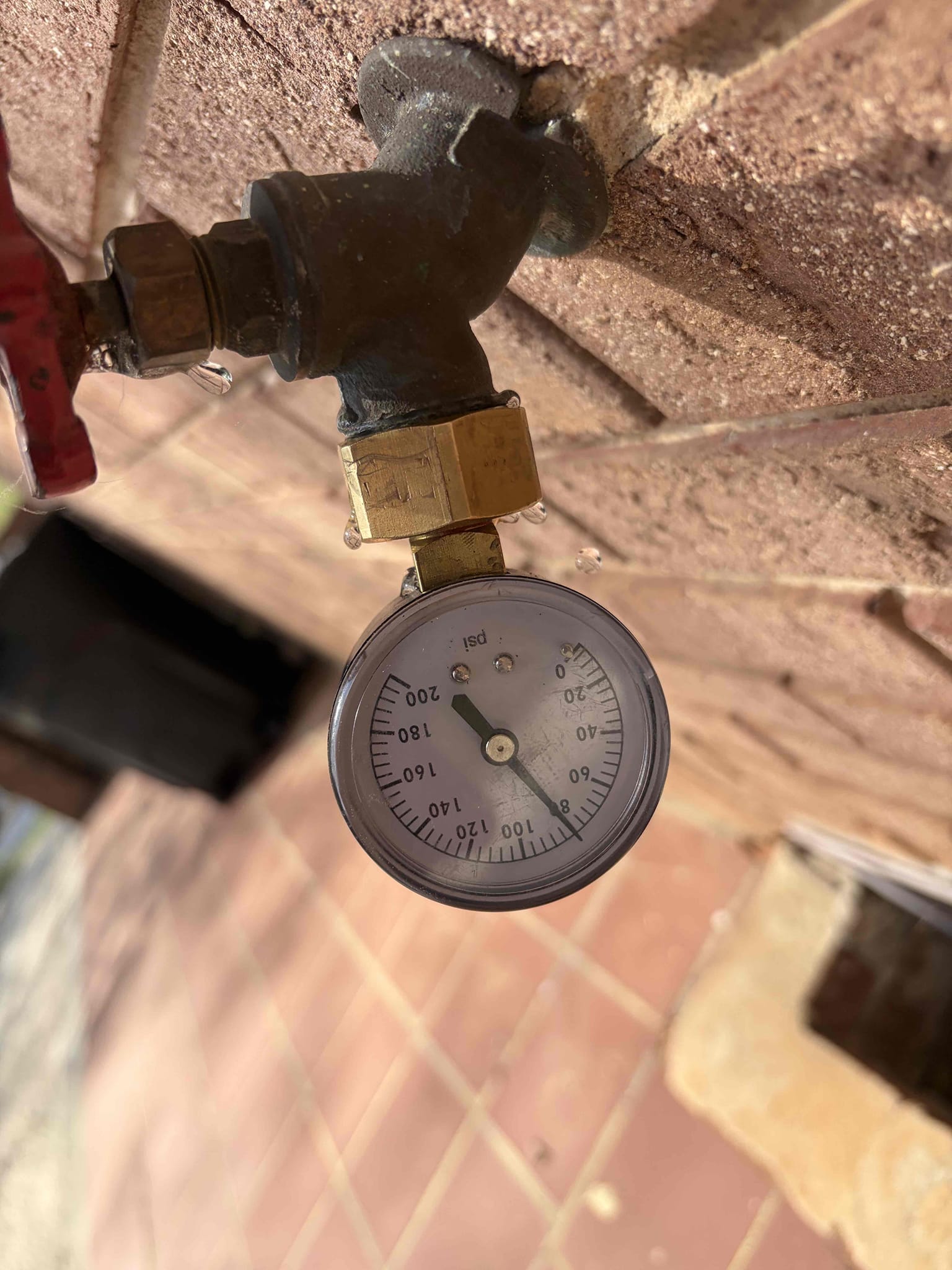 For this customer, they have an old style American Standard single handle, push and pole faucet in their bathroom that is constantly dripping. The drip has been going on for two years now, and the customer just is tired of it. However, the part cost is a little too expensive for him so therefore, I also recommended for him to buy the cartridge and we can put it in that way, and give us a call back at this time took a look at his water pressure. It is on the higher side, but I wouldn’t be able to access the pressure reducing valve due to the location of it to replace it in addition to that his water heater is from 2016, so it’s coming up on end of life soon he’s going to need a replacement. It is a gas water heater at this time. The customer wants to wait on all services 