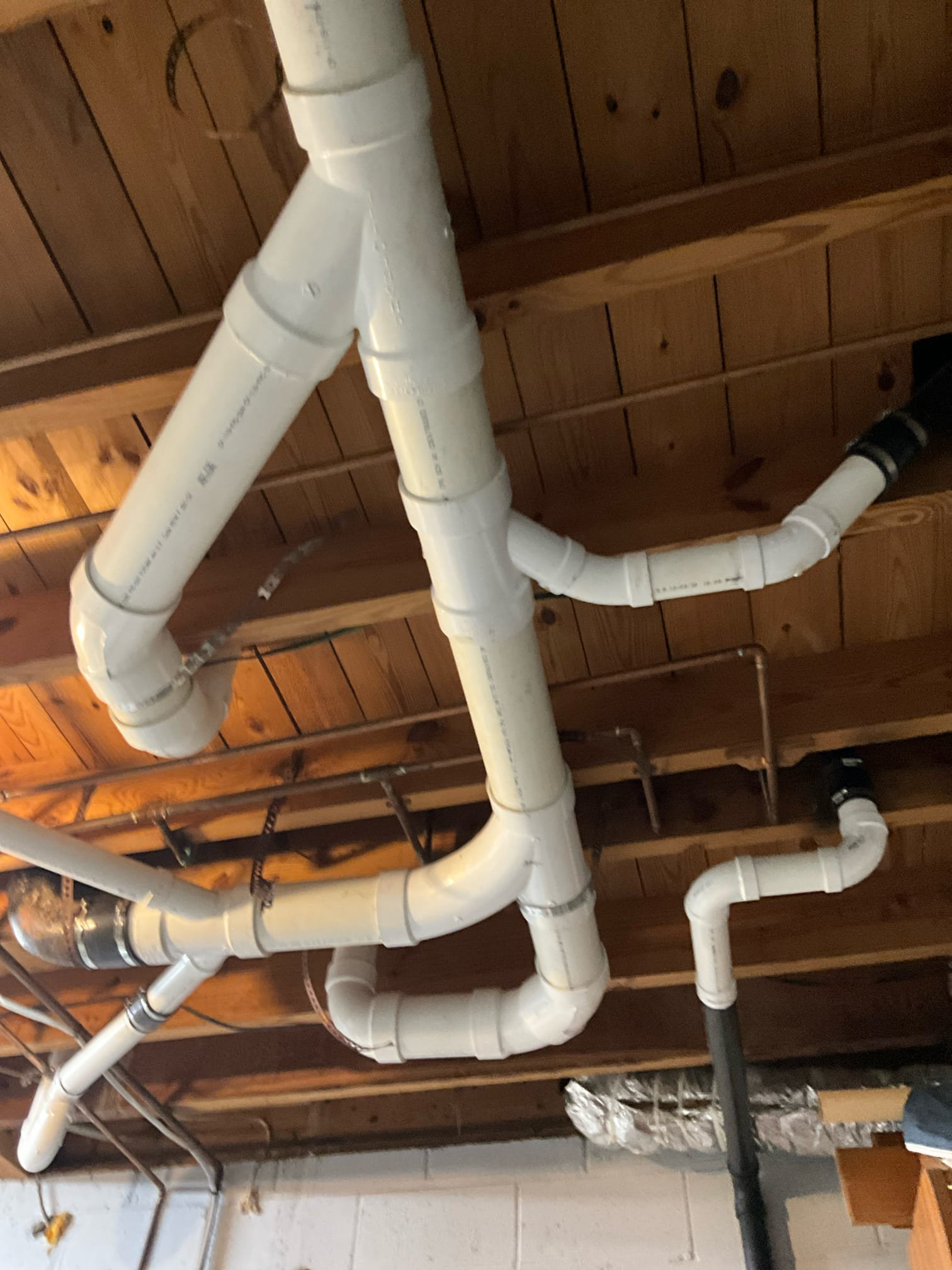 Water heater

Sewer work 