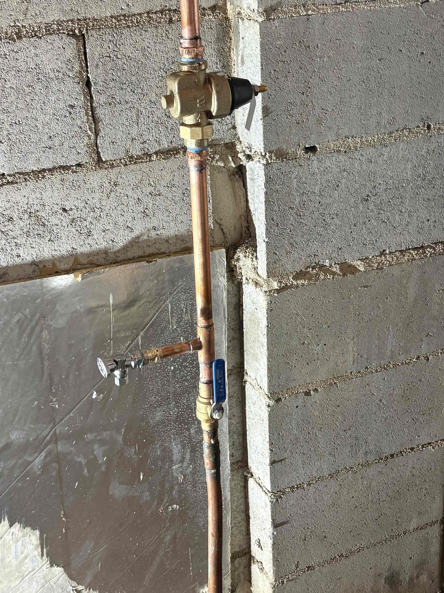 Returned today to perform the previously quoted plumbing work on customers water system. They had an old whole home water filter that was leaking in crawlspace. Checked home water pressure and it was just too high at 80 psi. Water filter was 10 yrs old, but more than likely the high water pressure helped cause that leak on the filter. Client decided they just wanted to remove the old leaking water filter and also replace the failed water pressure reducing valve in same area. It was a tight fit to get in there but we were able to get the old water filter and bypass cut out and disposed of, and also replaced the failed water pressure reducing valve with new watts, set to 65 psi, with new ball valve shutoff as well. 

Tested all work. No leaks. 

1 yr warranty on today’s work. 

I went ahead and emailed a payment link with this invoice so client could pay remotely, as I was unable to contact anyone after work was done. 