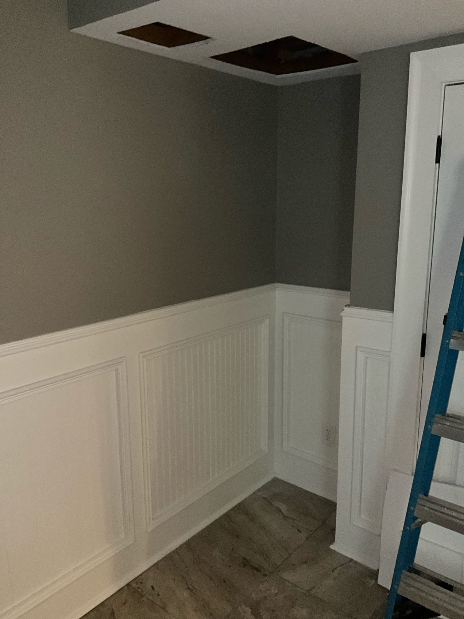 Arrived to perform annual inspection of whole house plumbing for Win with Chen membership. Did a thorough evaluation of all of the customers bathrooms, kitchen, bar sink, and laundry area. Also flushed the tank style water heater. Found a toilet in the powder room that needed to be rebuilt and was running. Attempted to tighten a loose faucet, the handle is broken and can’t be tightened, and left quote to replace four sets of supply lines that aren’t steel braided upstairs. Found a loose shower handle in basement bathroom. Reset the handle and tightened the set screw. Also left quote to replace the frost proof in the back that doesn’t flow properly. Made customer aware that we will have to cut the walls and ceiling to determine where the hose bib comes through the wall. Chen Plumbing isn’t responsible for repairs to drywall. After cutting, found that a ball valve was already on the line. Removed quoted price for ball valve, isolated the line locally with existing shutoff, and replaced t