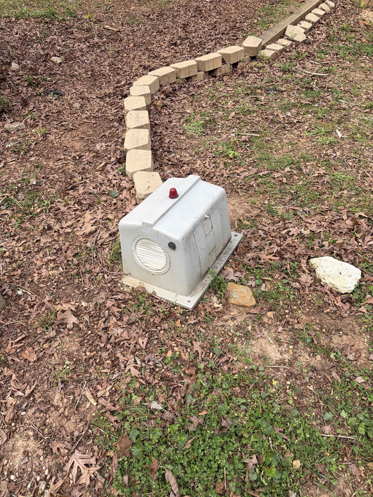 For this customer, they moved into this house about four years ago, and the previous owner told him that the pump was clogged in the basement. However, the pump in the basement couldn’t have been clogged because there’s no pump in the basement so therefore I took a look at everything and The pumps are outside leading to all four separate tanks. Now we can work on the pump going to the system. However the pump is pumping into the septic system. I don’t believe anything at this time is wrong. Water heater is new and water pressure is just fine