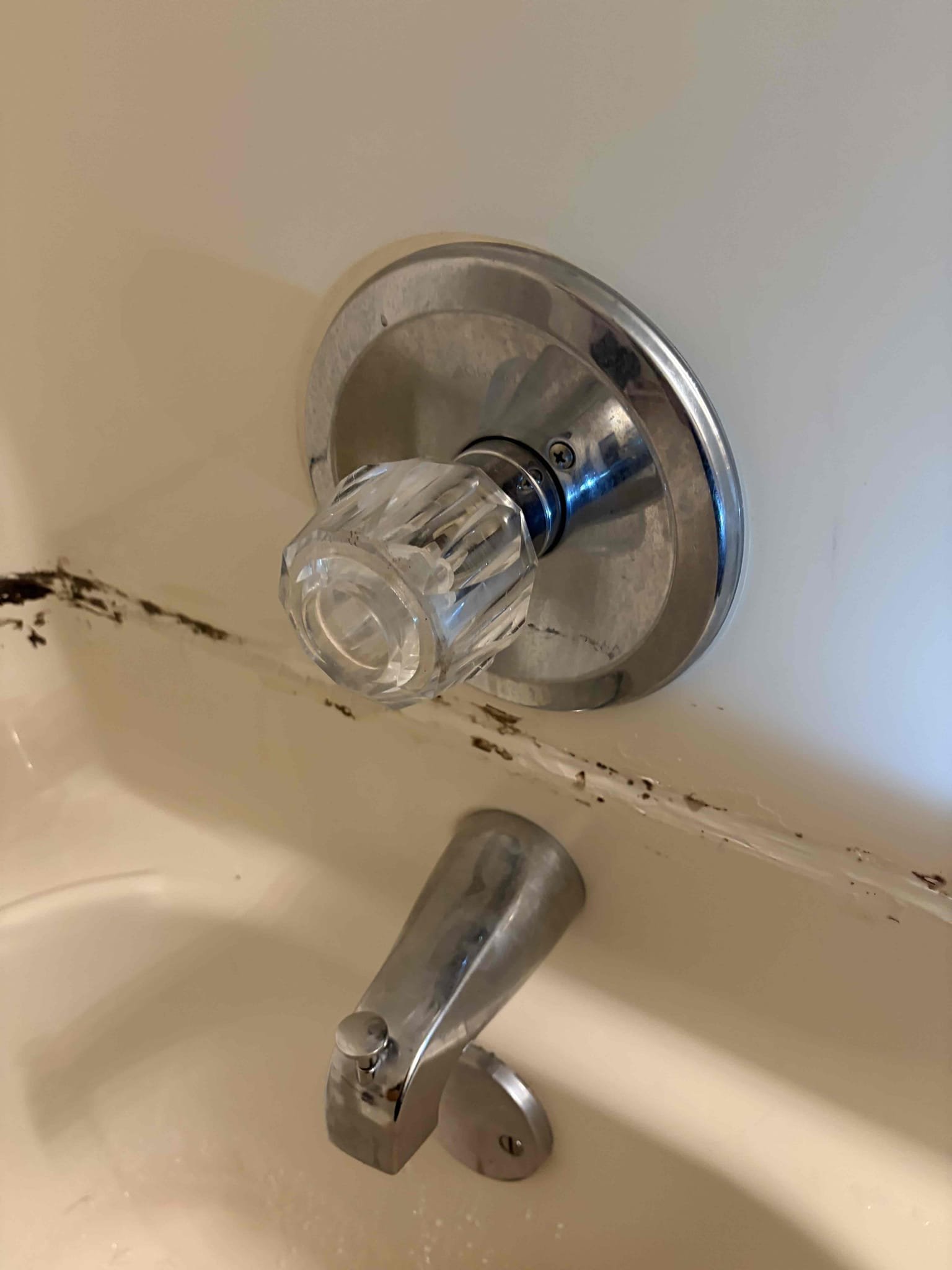 For this customer, they have a glacier Bay shower cartridge in the one of the bathrooms and in order for us to get the right part and install the right part we have to order it so therefore that is exactly what we are going to do and install the new one for the time being the glacier Bay shower valve has internal shut off valve so I recommended we go ahead and just Turn the shower valves off so no water is being wasted and that is the CUSTOMER said it was OK with that so that’s what we did the furthermore once that was complete. We will come back to install the new cartridge and no more drips should occur at this time. The water pressure is normal. The water heater is fairly new and the customer had recently done a re-pipe on this home from copper or polybutylene to Pex a 