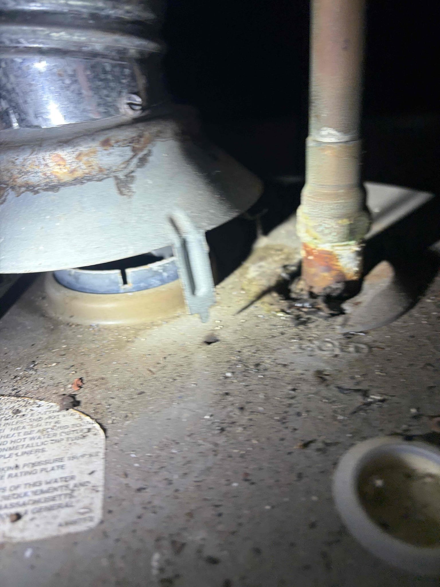 For this customer they have a 50 gallon gas water heater that has improper venting, the venting goes through the wall and goes right to the outside of the home, through a dryer vent. There is evidence of a back drafting issue more than likely caused by the venting being improper. The 50 gallon will need to be replaced with a tankless and or a power vent water heater if they want to stick to a gas water heater, however if they don’t go with gas they will need to do a electric water heater replacement with a standard electric heater or a hybrid electric heater. The customer advised us to relight the pilot light on the heater, the customer has stated that they will be replacing the water heater with a tankless unit rather than a tank. There is no warranty for a pilot light being relit. 