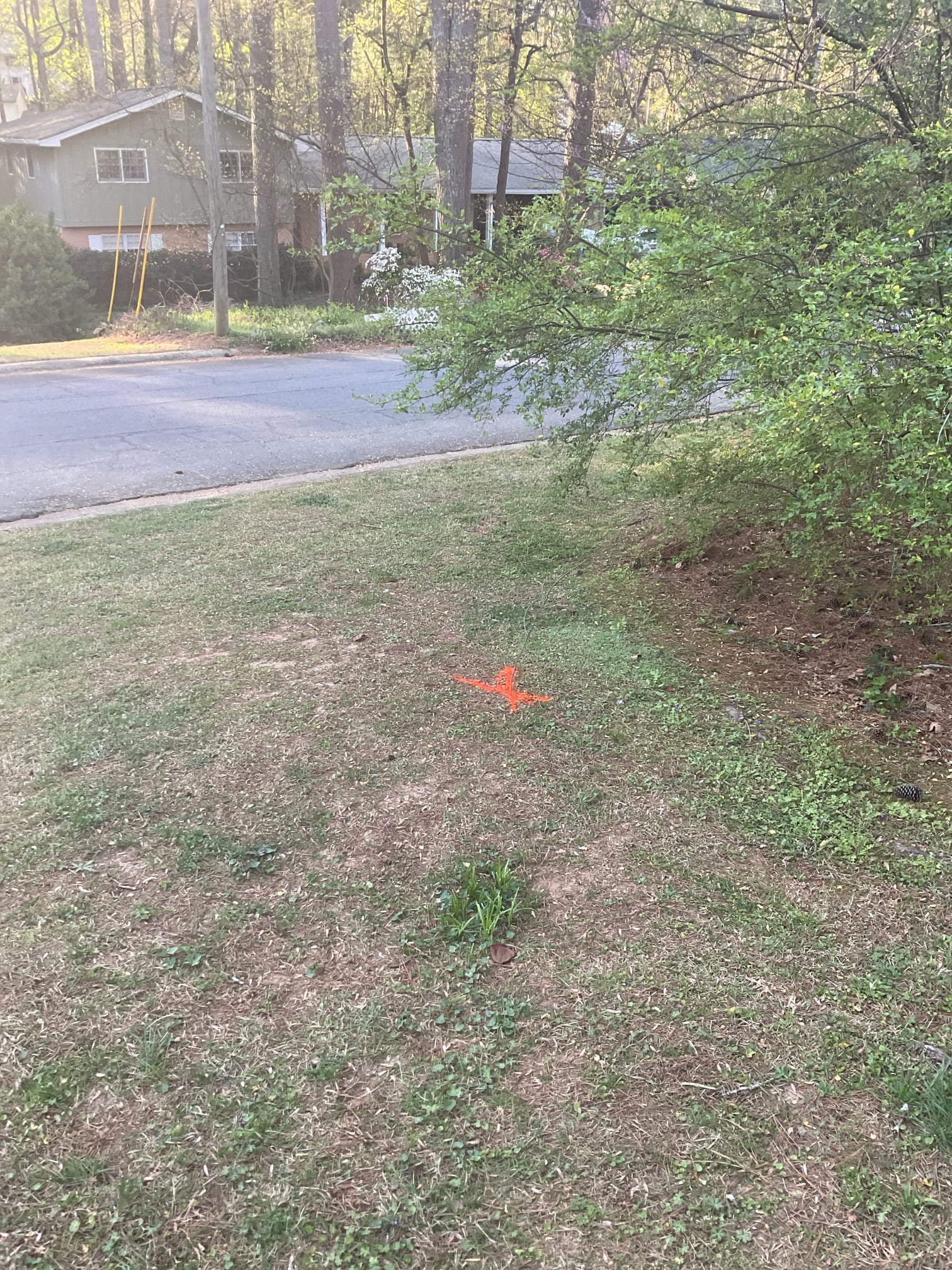 We have problem with main house sewer back up ,have  clean out next to walkway is overflowing after we opened , attempted clear it with chain snake , unfortunately we can’t clear due to problem with pipe , used camera located the problem about 15-20 feet from the street , then today we brought excavator dug down replaced about 10 feet bad pipe was damaged by roots and installed additional clean out . 