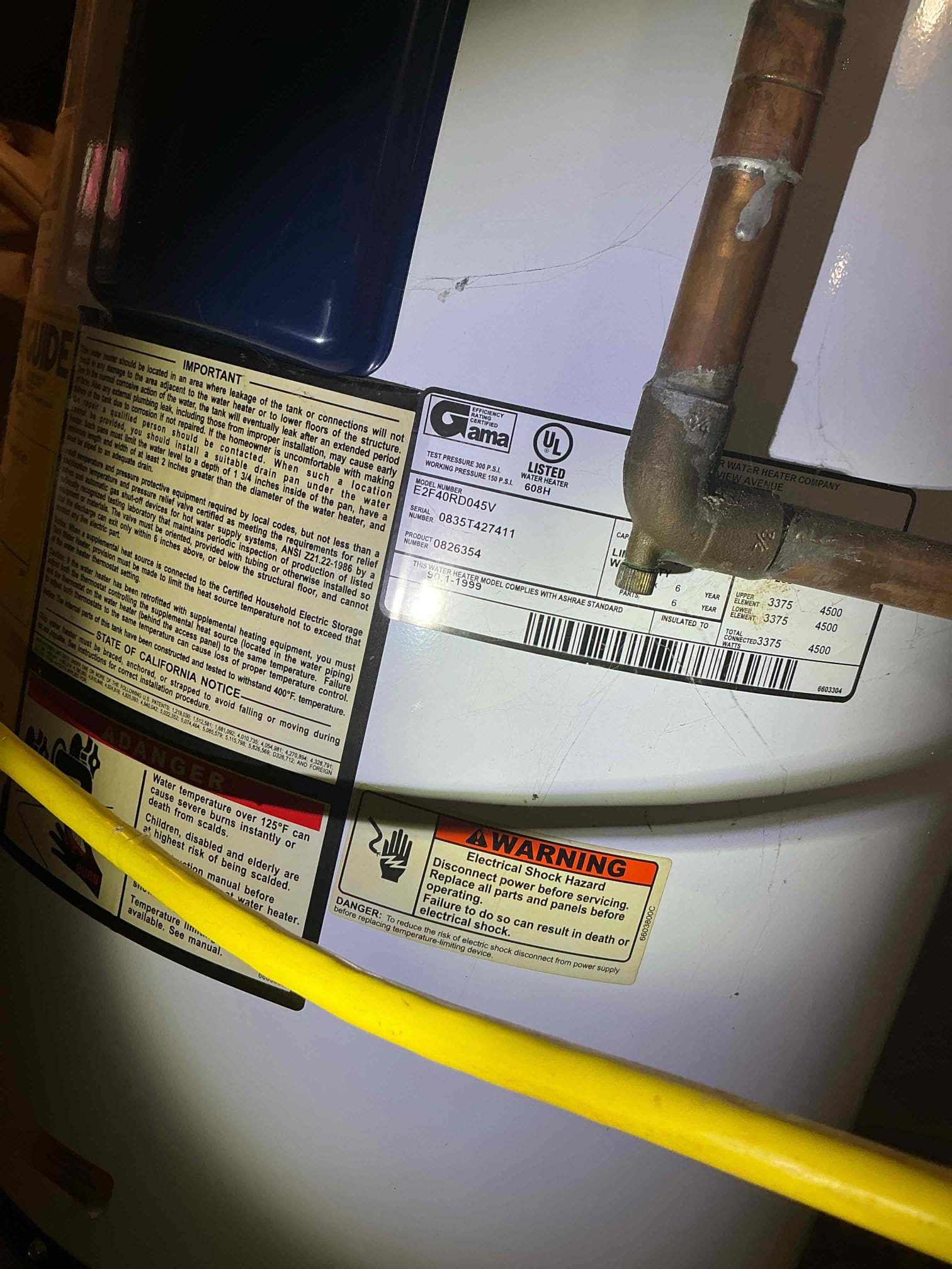 Came out to give a few different estimates for some plumbing work client is looking to have done. 

Free estimate. 