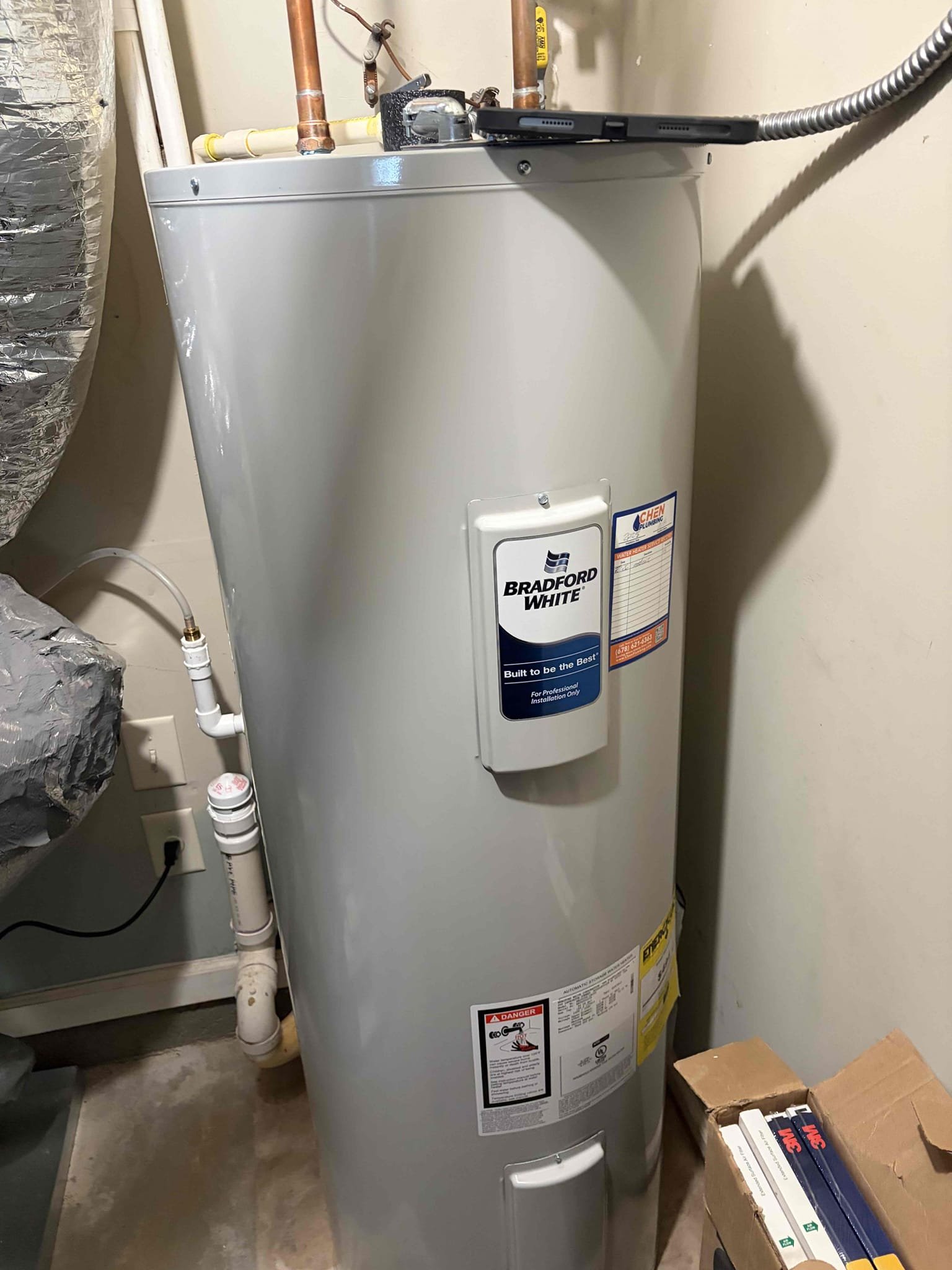 For this customer, we did our annual maintenance visit for them. I took a look at everything to do with water their PVC pipe work all their copper waterlines. The house was built into 2007 took a look at the water heater. The water heater is just put in by another company in 2025 the PRV is fairly new. However, I either see a little bit of condensation or a leak coming off of a mail adapter, which would have to be retrofitted with a new male adapter in a ball valve in order to get that leak to stop if there is a persistent one from everything that I’m seeing in the house, though all the shut off outs are in working order They are all quarter turn shut off valves all poly supply lines. The water pressure is normal not seeing anything out of the ordinary that I would raise an eyebrow too, but everything looks good at this time, There are no issues.