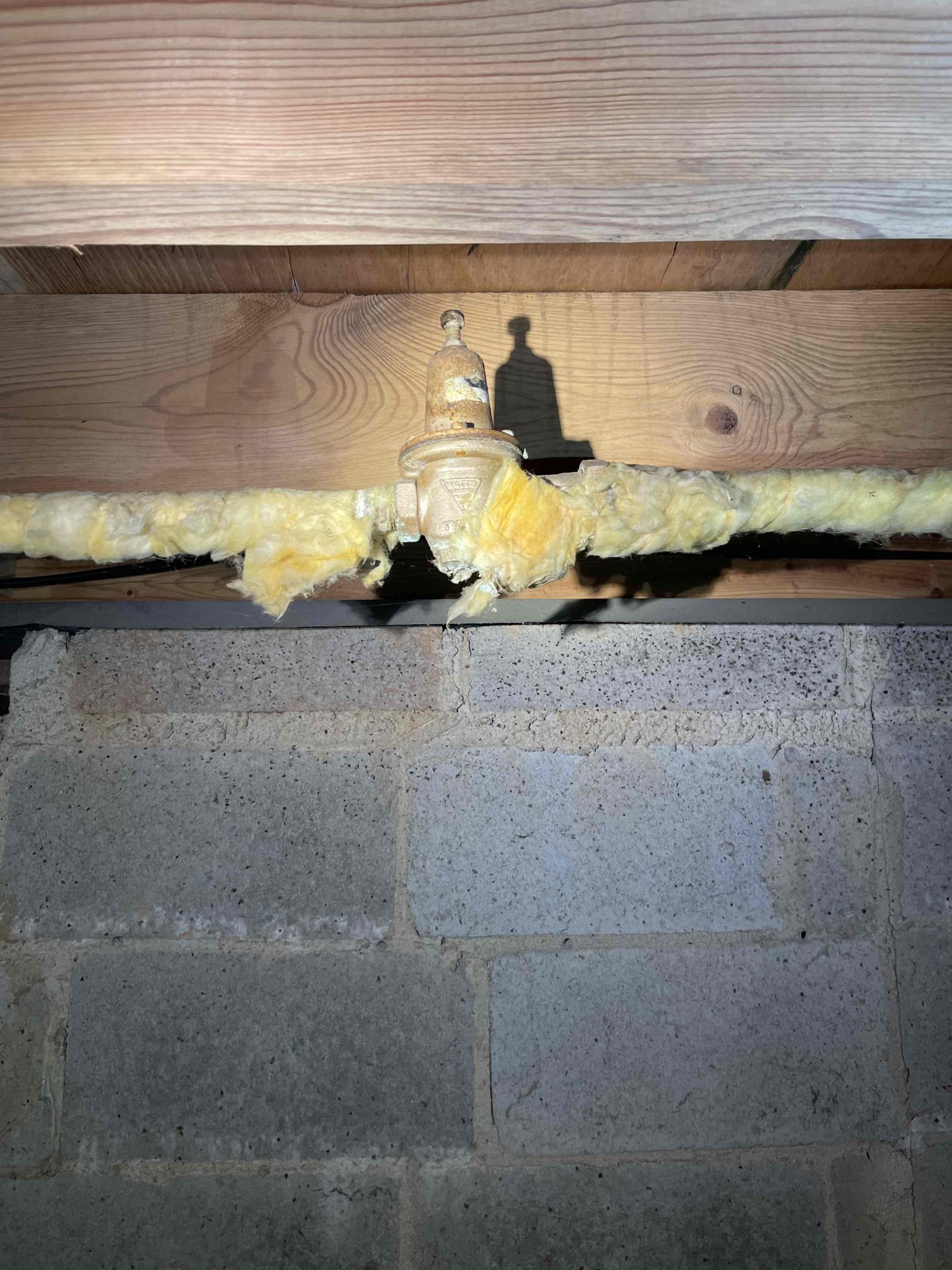 Replaced PRV as water pressure was at 110 psi. New pressure set to 55. Room to increase the pressure once the tank has been replaced. Customer going to call in to replace the water heater once they are ready. Tank has slow leak currently leaking into the crawlspace through the floor. 