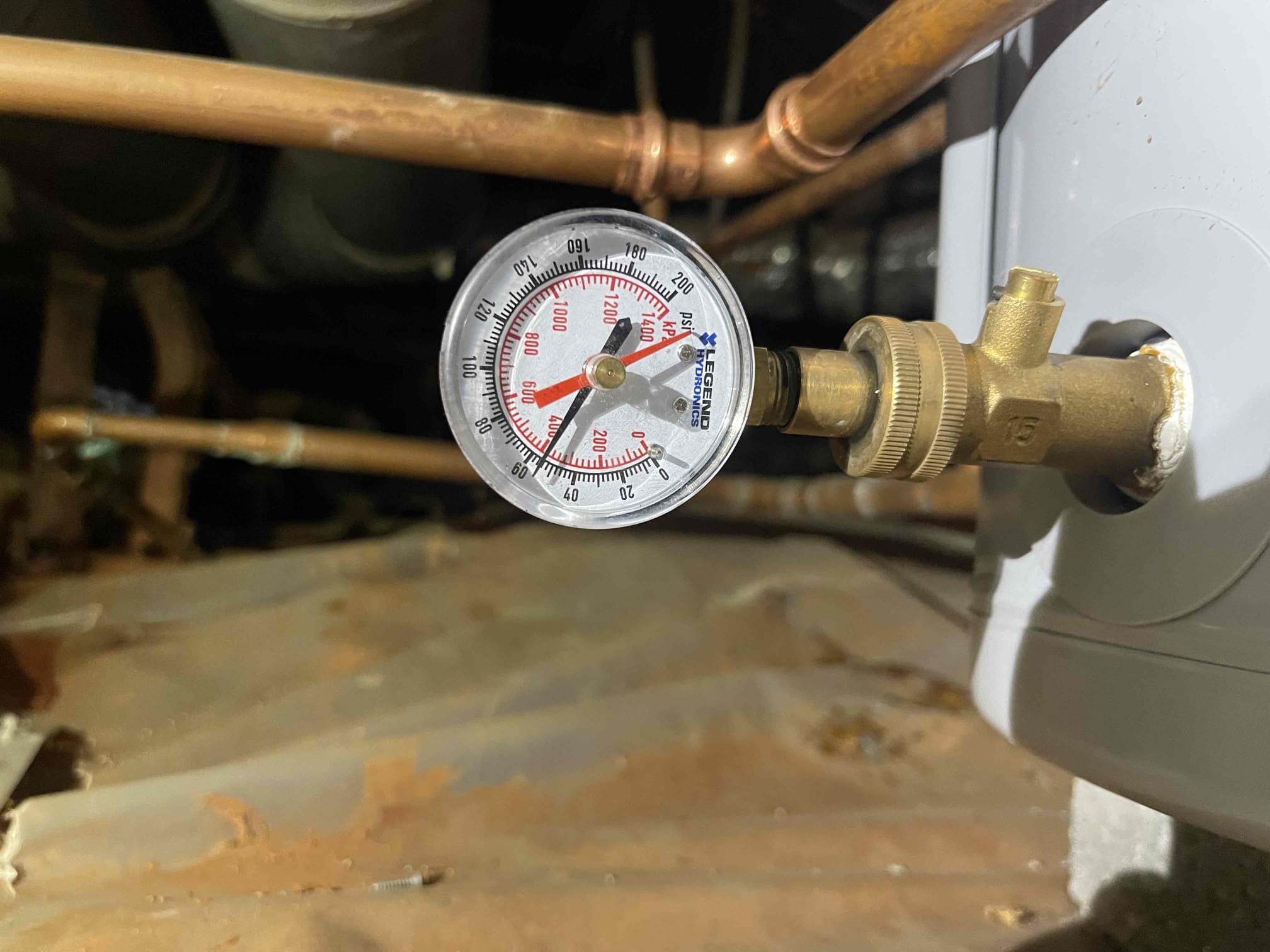 Came out for a dripping faucet. Tested water pressure and found the water pressure was at 90 psi. Per code water should not exceed 80 psi. Lavatory faucets cartridges are only rated for up to 80 psi. Notified the employee on site who was authorized to give approval for repairs. Previous PRV appeared quite old with visible rust developing on the brass. That PRV had failed and needed to be replaced. Installed new PRV and a ball valve in the basement. Took apart the faucet and replaced the hot and cold cartridges, and installed new seats and springs. Tested to ensure proper function and a leak free install. No further issue at this time. 