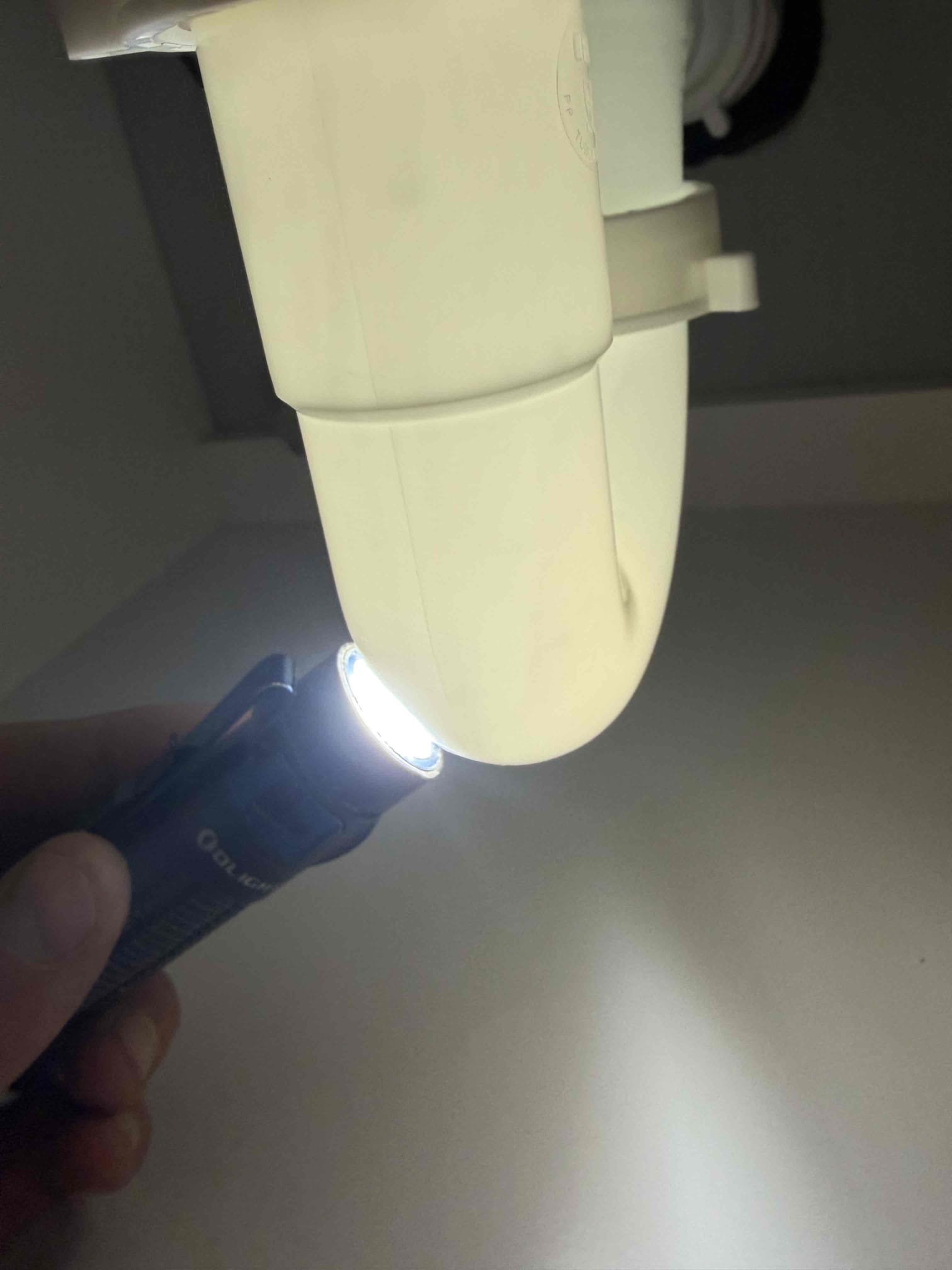 Hose Bibb in the backyard is leaking and the shut off valve in the crawl space is too
Replacement of ptrap in the left side bathroom sink 
For this customer we did our annual preventative maintenance plumbing evaluation. During our thorough evaluation of the plumbing system that our customer’s house took a look at everything and CUSTOMER had one complaint one of a P-trap. In the master bathroom where they would get a weird smell like a sewer smell almost so what I recommended is we just go ahead and replace the trap and see if that changes anything so the smell doesn’t come back so that is exactly what we did replace the P-trap in addition to that During my evaluation I noticed that a hose bib wasn’t properly anchored nor closing all the way, so what I recommended is we install a brand new hose bib because of it leaking and whenever you turn off the shut off valve in the crawlspace the gate valve also leak so I recommended we install new bulb valve along with the hose bib so that is ex