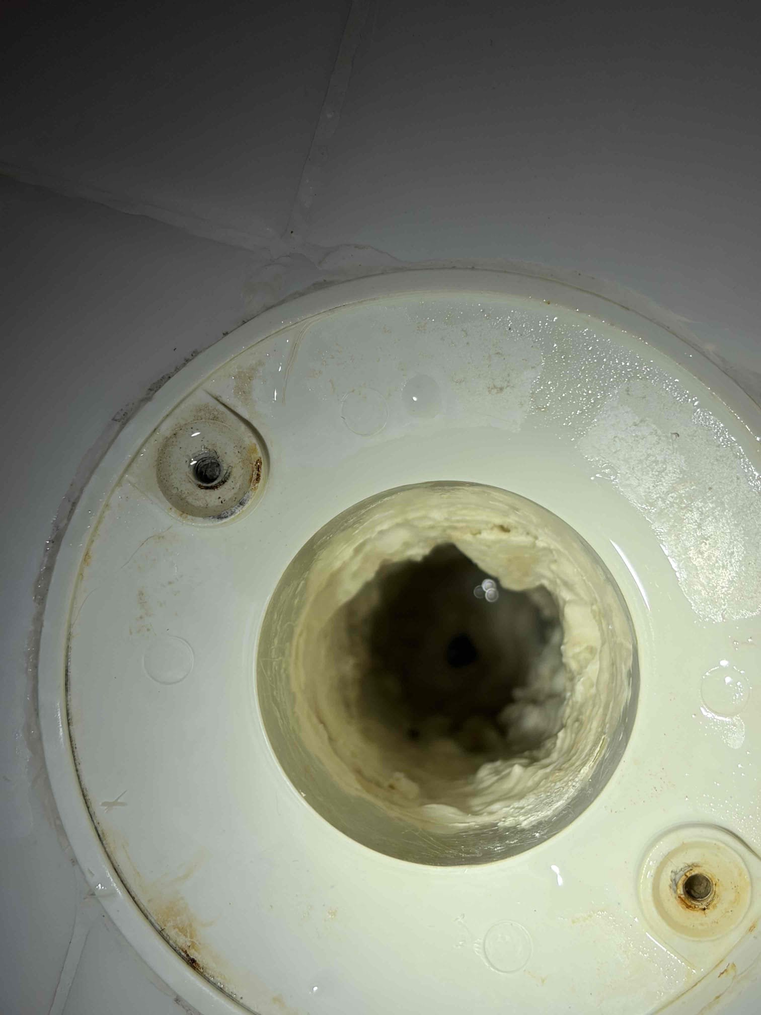 For this customer the shower drain upstairs was all clogged up, due to organic matter build up. Not sure what it was inside of the pipe but it didn’t have 100% flow. What I recommend is that we use the flex shaft to clean and clear the pipe from the shower, so therefore that is exactly what we did and we were able to clear the organic matter and clean the inside of the pipe, the two videos shown are examples of how the shower is now drain, at this time there is no further clog and the customer is all set to use the shower
-Hercules clobber drain cleaner 
-main line cleaner by instant power 
^ two drain type liquid form cleaners that has worked for in the past rather than always snaking the drain. 
At this time the drain is cleared.