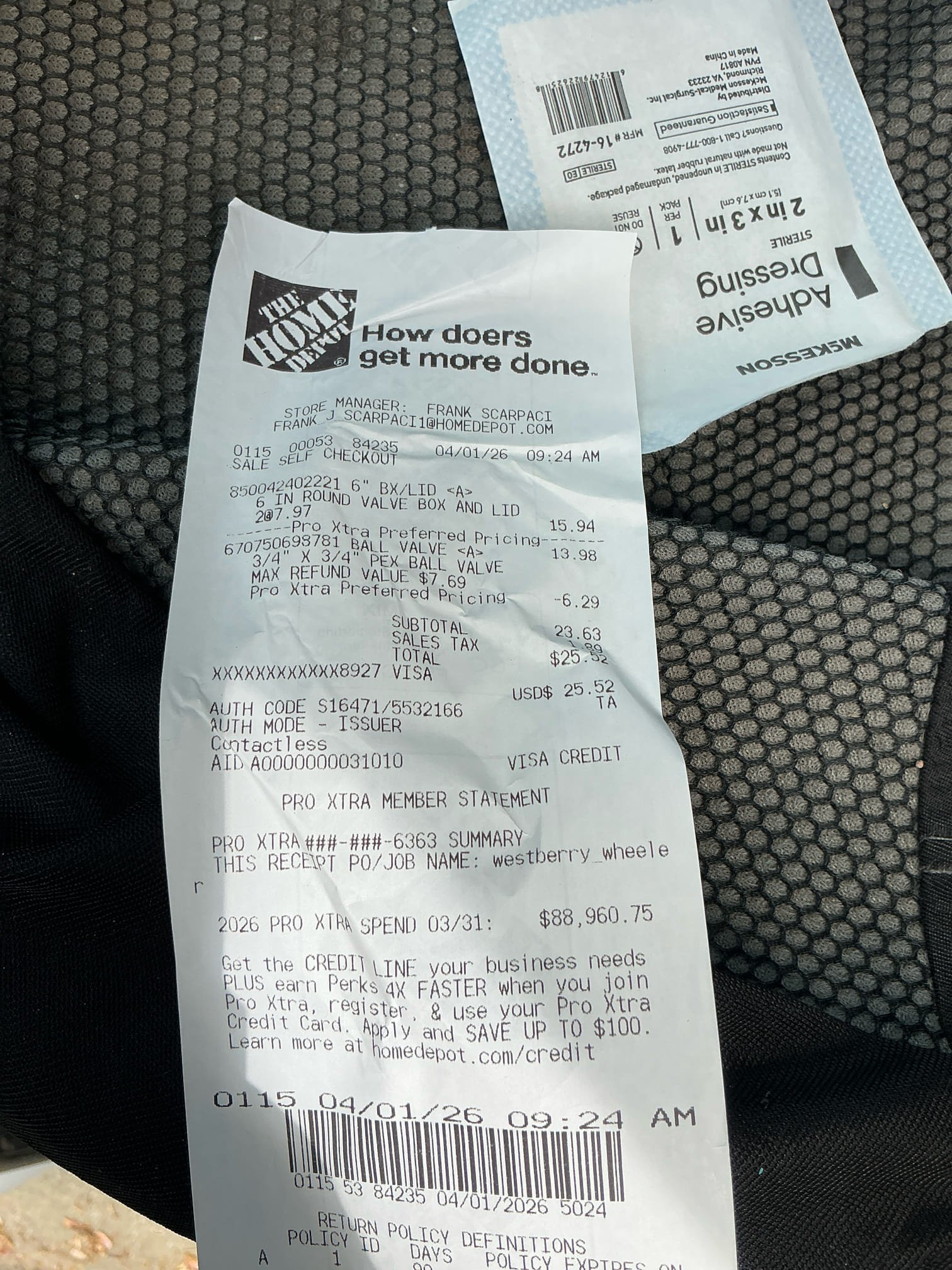 Replaced water service from water meter to crawl space. Added customer shut off ball valve at water meter. Monitored water meter to insure there were no other leaks at this time.