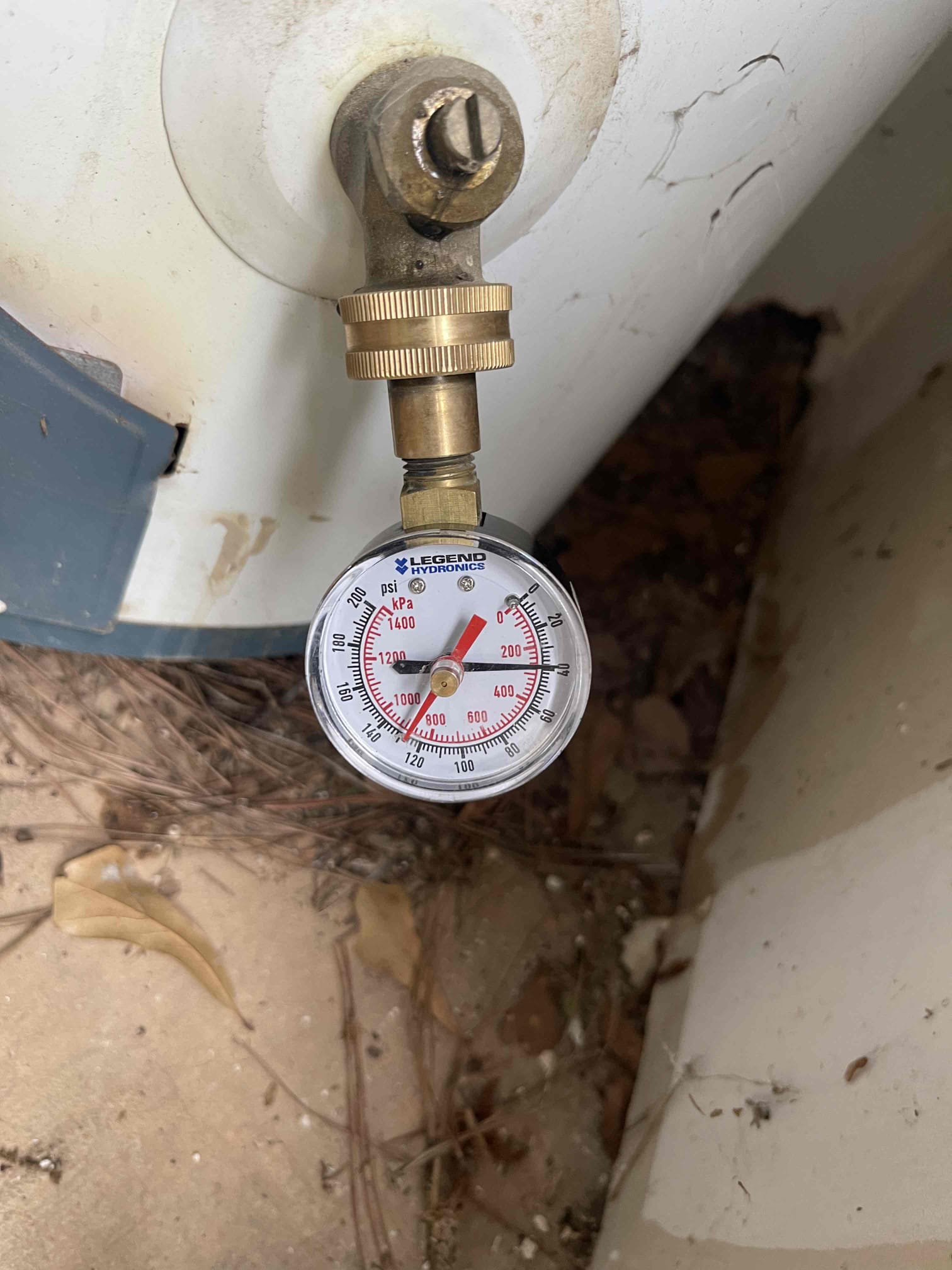 30 day credit on todays invoice towards repipe. Came out for a high water bill. Confirmed customer has leak of 2 gallons per minute. Home has polybutylene pipe running under the slab and has leaks in the past that had replaced. We isolated the leak down to a 3/4” polybutylene line that feeds water to the upstairs bathrooms. We added an isolation valve in behind the washing machine that the homeowner can open and close as leaked to mitigate the leak. Left quote to repipe the hot and cold lines back to the upstairs bathrooms. Will require significant drywall removal due to the direction the joists are running. Additional option available to replace the remaining hot line and cold line to the kitchen sink to prevent ever running into this issue again. That option will be added on to the existing estimate for a total price of $5000. Left water off at the valve behind the washing machine for the time being. 