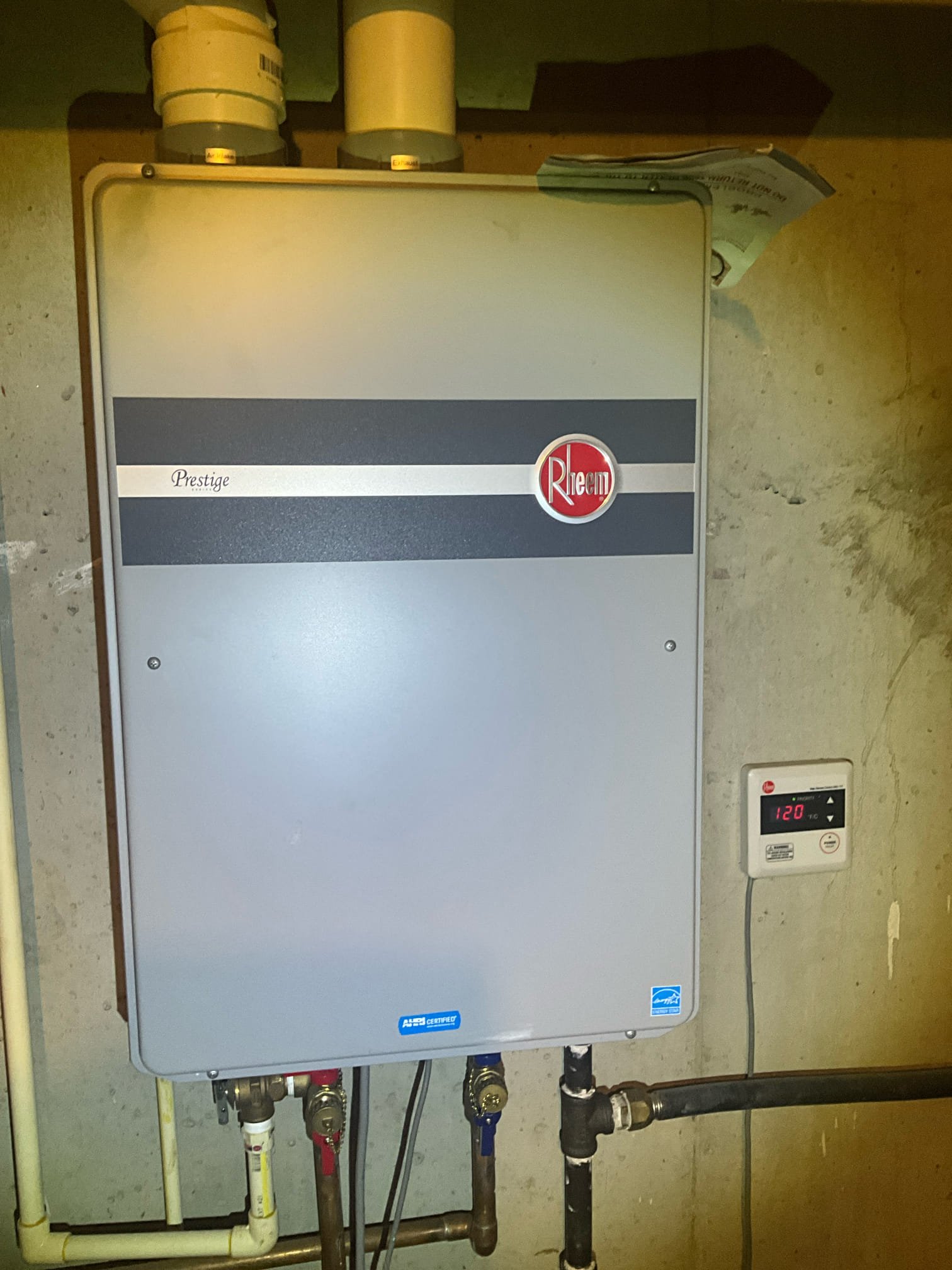 Customer had a toilet leaking severely from the tank to bowl connection in the powder room. There was a leaking widespread lavatory faucet including the same bathroom. The primary bathroom on the second floor had two pedestal sinks missing pop up assemblies. Customer also had questions regarding a new toilet seat to replace existing seat with missing paint. Gave customer options for a new widespread faucet, two new pop up’s, as well as multiple toilet options. Customer opted to repair the existing toilet and declined further work since house is going to market. Tested work thoroughly to ensure proper function and no leaks. None were found. 