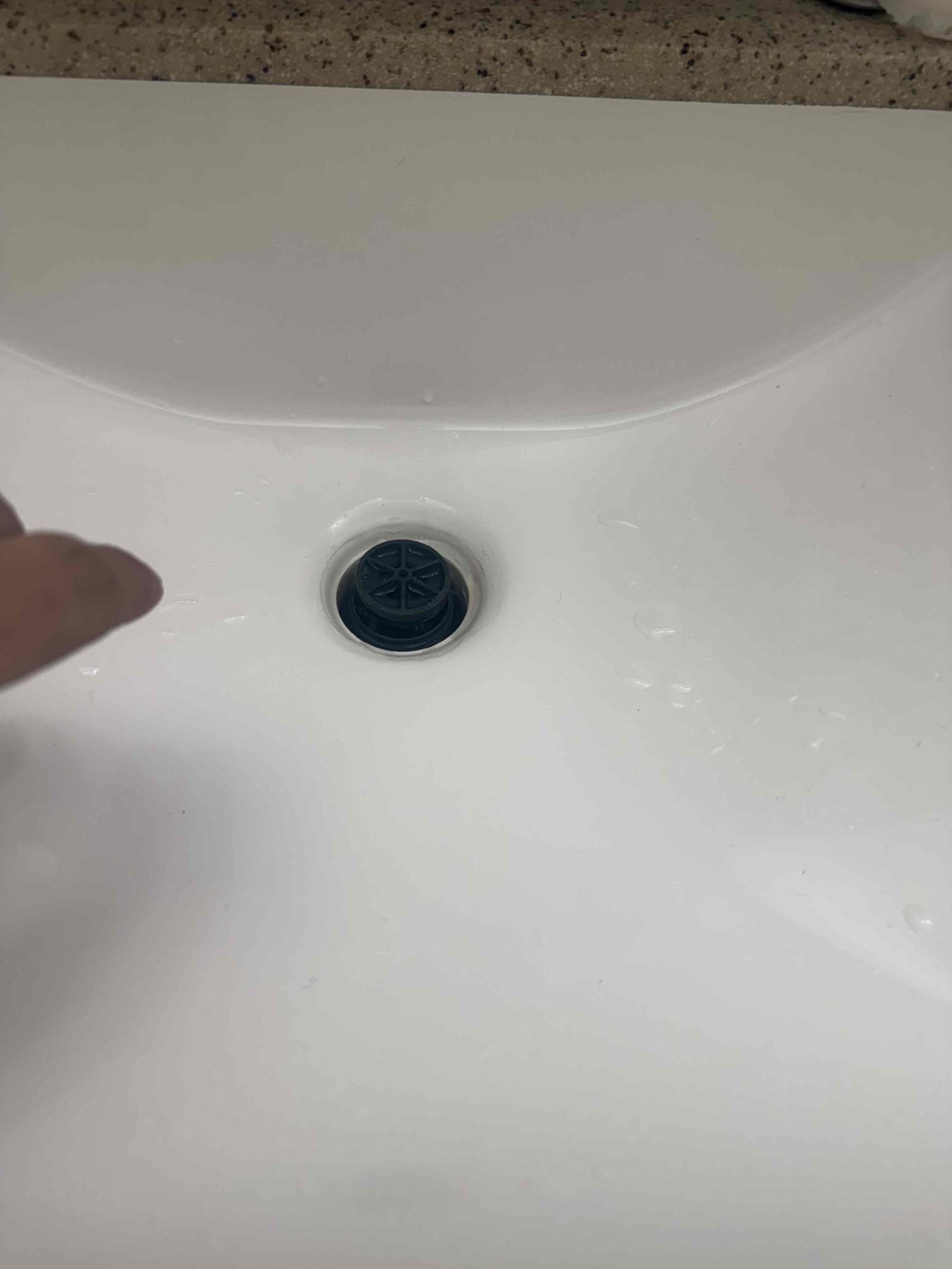 Pop up for lavatory sink broken upon arrival. Customer stated she tried to fix it but made the problem worse. Informed customer we could replace the pop up. Gave customer estimate, customer approved estimate. Installed new pop up assembly and filled up sink multiple times to make sure there was no leak. Pop up is working properly and no leaks upon departure. 