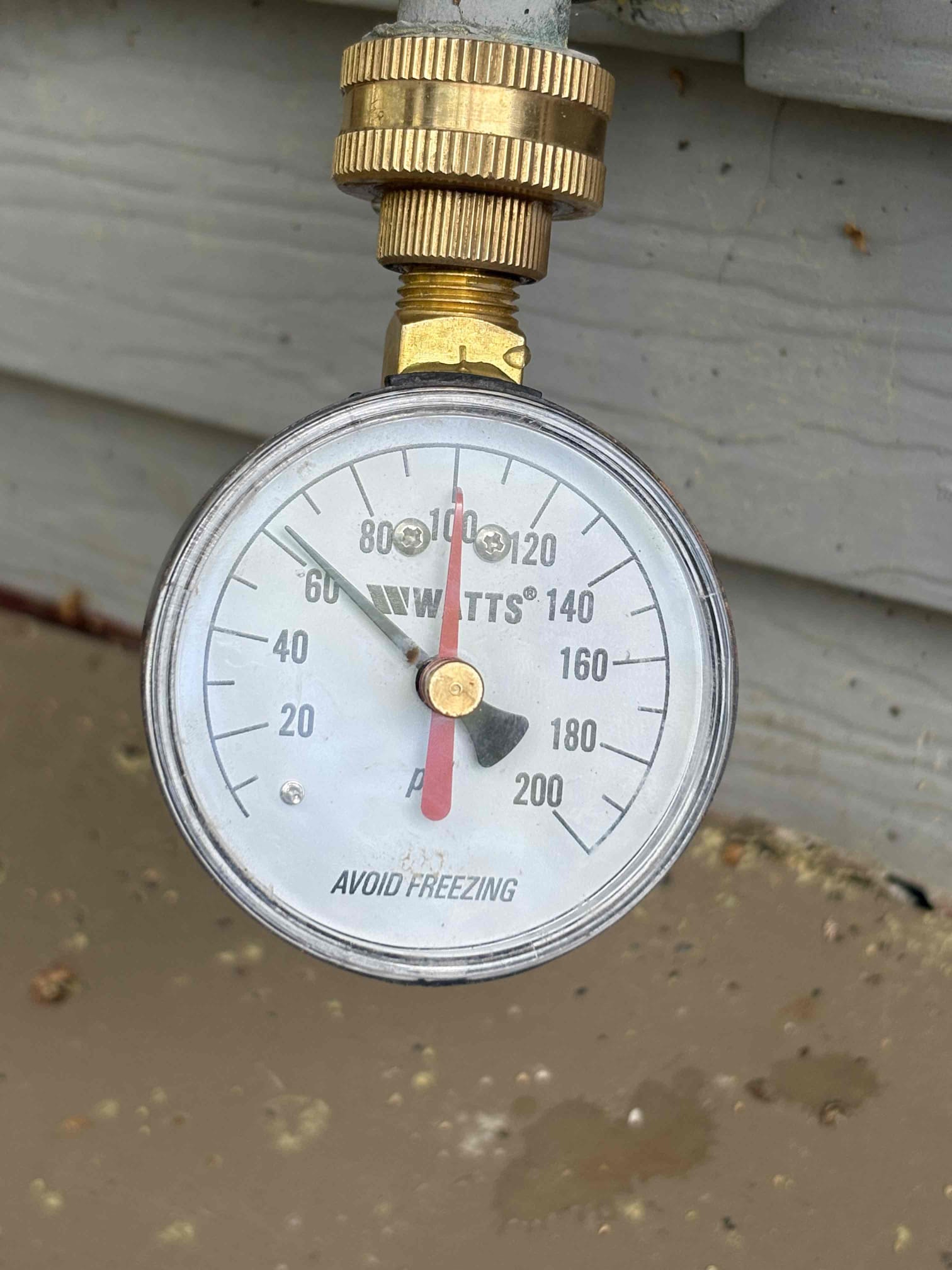 Client called us out to replace a leaking old angle stop for a toilet in the hallway bathroom. It was tucked behind the toilet and right next to vanity, so we cut the old stop off, then used a pro press male adapter into a new multi turn angle stop, and installed with new chrome escutcheon as well. Installed new braided toilet supply as well. Turned water back on and tested, no leaks. 

Home water pressure good at 50 psi. 