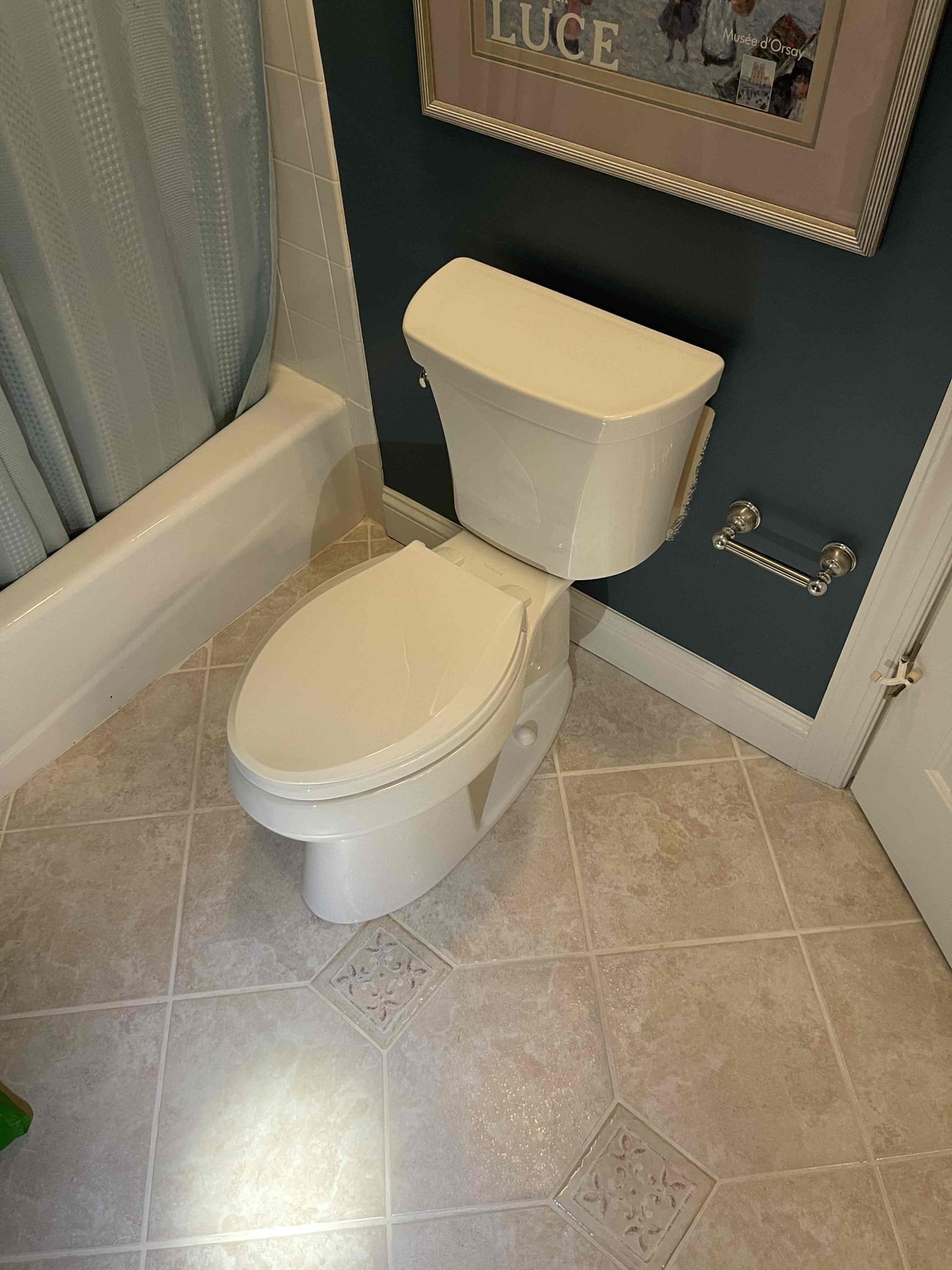 Came out to quote a water heater and a few other items. Customer had purchased a toilet already they wanted us to install. Upon measuring the toilet we found that it would require a 10” rough in toilet, but the customer had purchased a 12” rough. We took the toilet back to Cowan for the, and exchanged it for a 10” rough in. Returned and installed the toilet. We removed the 12 year old water heater and installed a new Rheem PROG50. Tested to ensure proper function and a leak free install. 1 year warranty on the toilet, 2 year warranty on the labor for the water heater. We increased the water pressure from 50 to 75. No further issue at this time. Thank you for choosing Chen Plumbing!