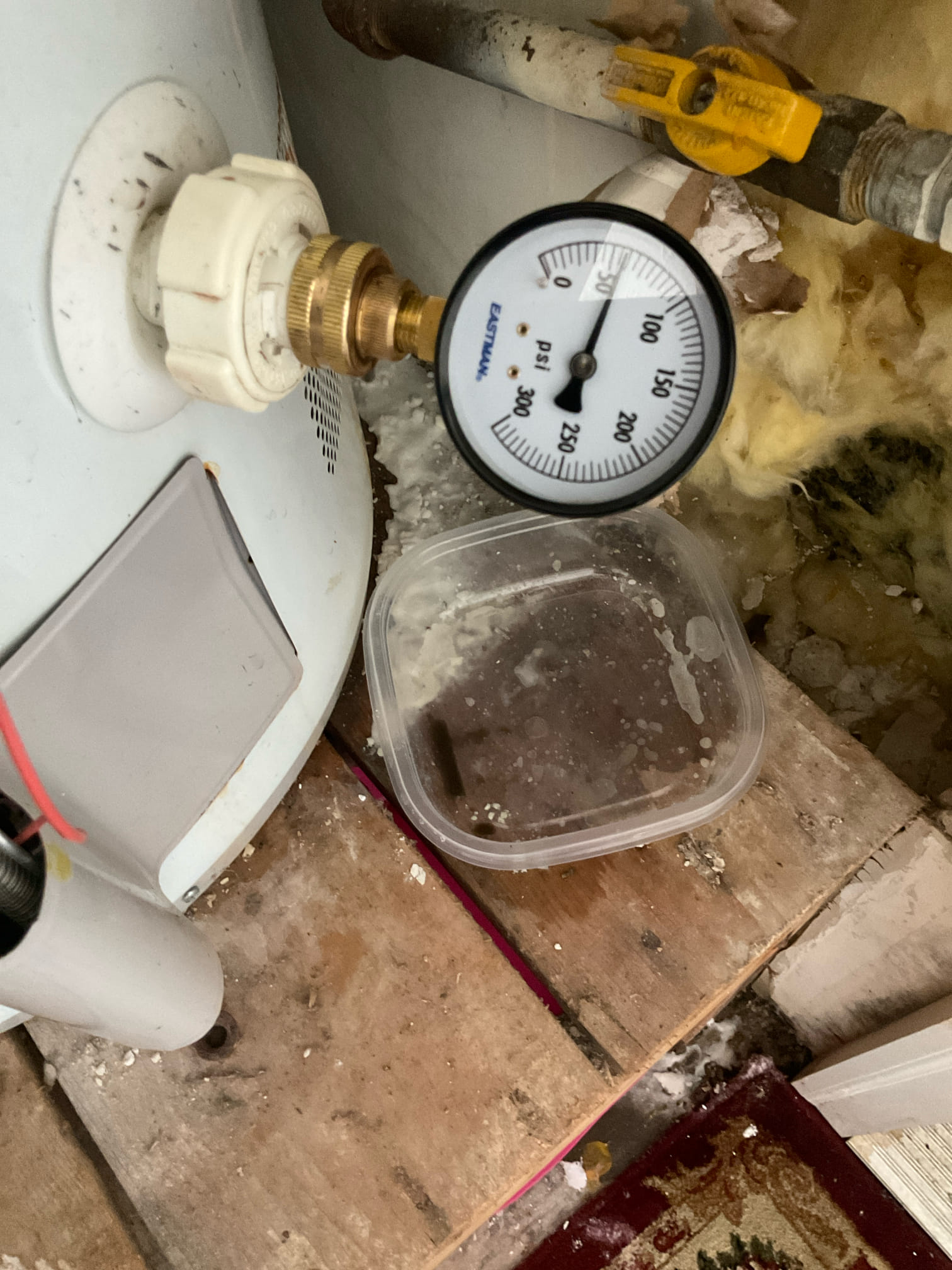 Quoted a 40 gallon gas short water heater in garage today 