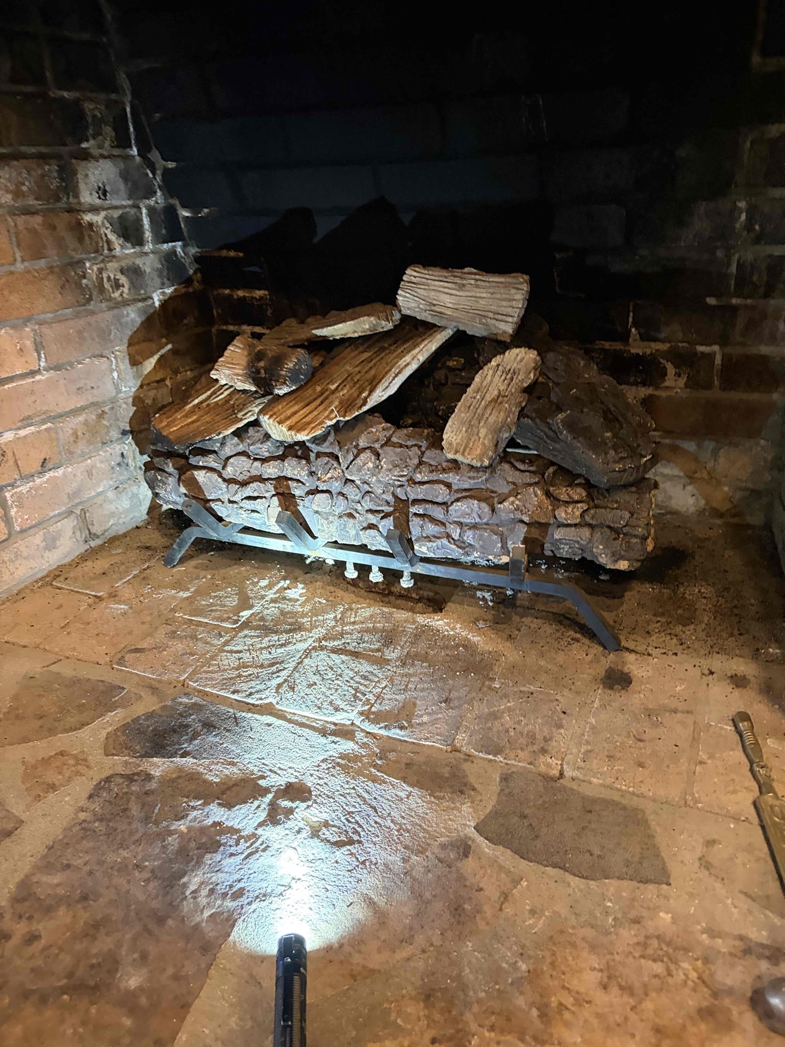 For this customer, they have a couple things that are needed to be done. They need a new gas line from the meter to the pool heater that needs to be replaced so therefore I gave an estimate to do that. Customer was curious about some gas logs converting them to regular ones to go cut the water heater, water heater is in 2016 in addition to that the service top valves behind the toilet and two in the kitchen sink. I recommended to get those replaced to compression because of the shark bites. In addition to that the toilet replacement with a scope at this time just an estimate