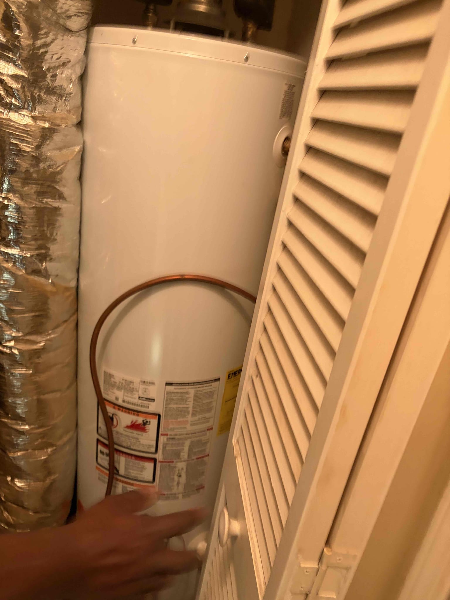 I recommend to Repair a section of pipe off of water filter, the fittings used were black iron or stainless steal and fittings are starting to rust because those fittings are not designed for potable water, recommend to replace them with brass. Water pressure is normal range, we replaced the Prv along with the water line. In addition to that the water heater is from 2022, no issues there, did not see a Brand name. At this time the customer doesn’t have any complaint nor issues that were talked about time of service.