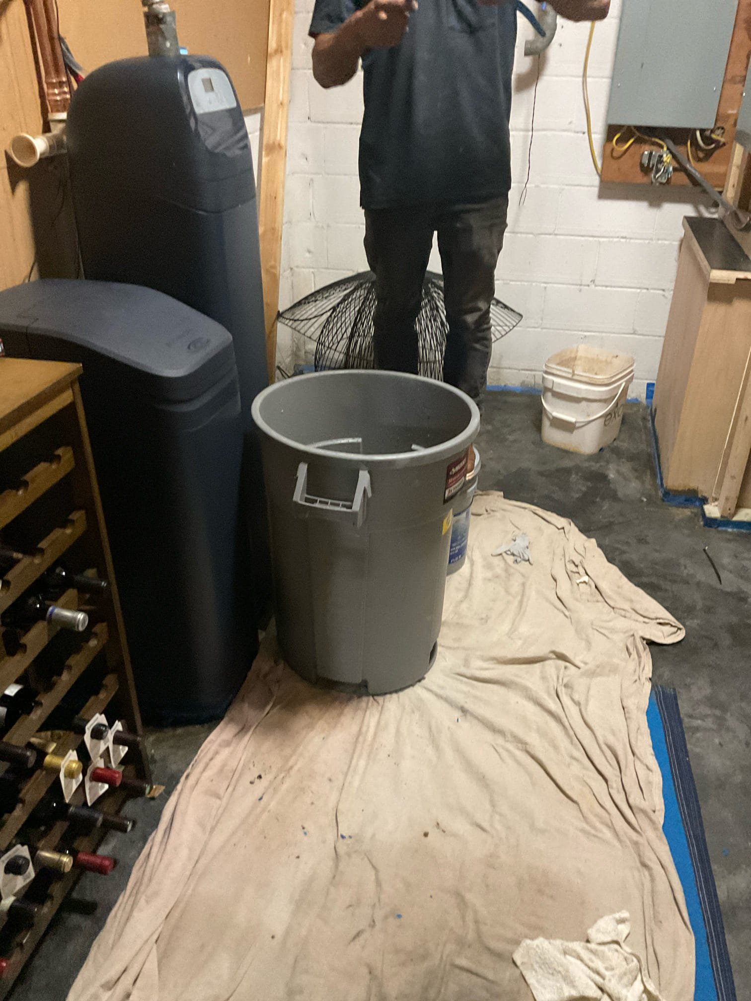 Today we fixed problems with when washing machine draining , water backing up to 3 kitchen sinks and gurgling, we open clean out inspect pipe camera, found 3 “ pvc pipe is complete blocked by grease , replaced 8 feet pipe in unfinished basement and snaked cleaned rest of pipe ,