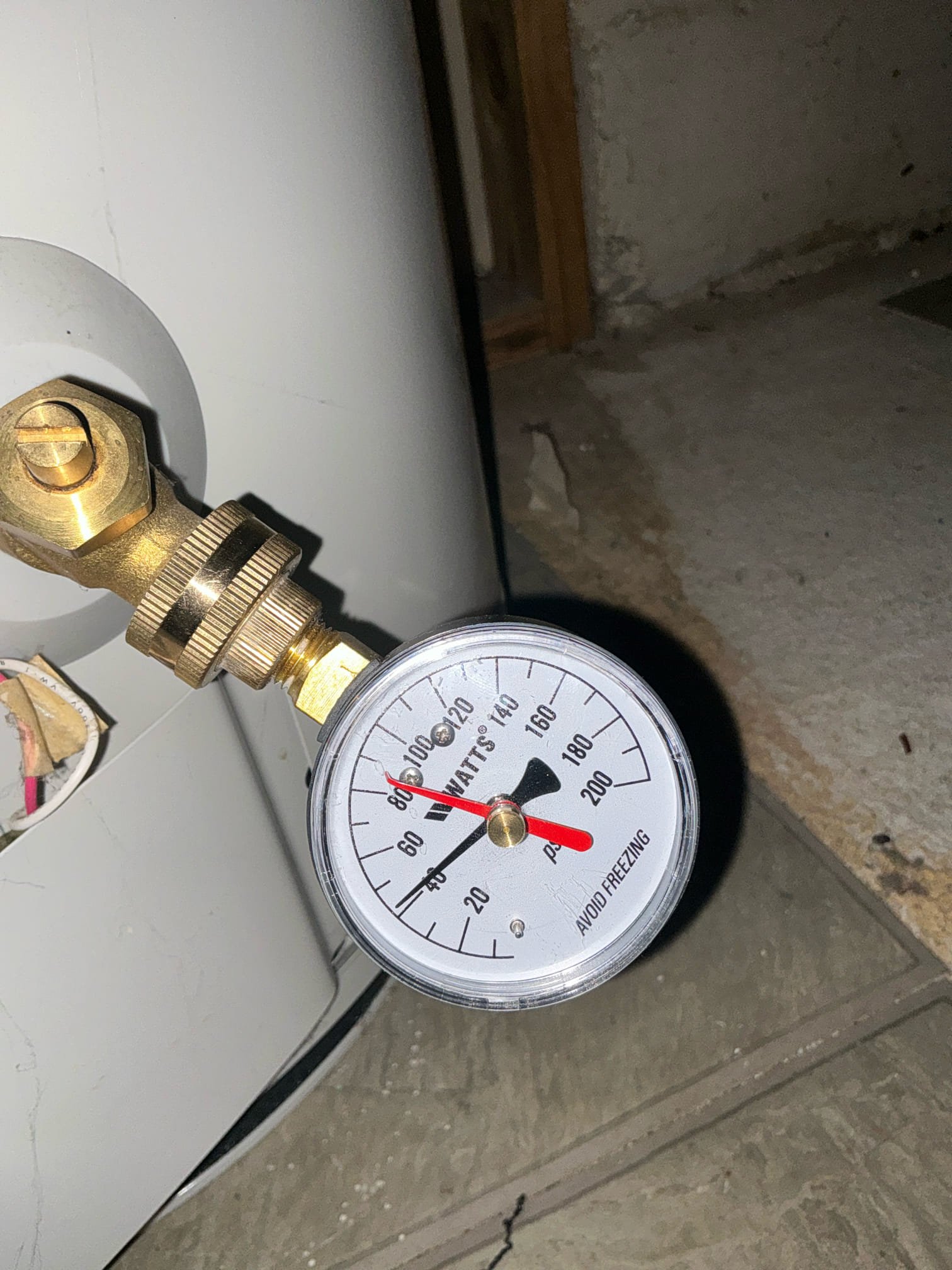 Cut section of Sheetrock to access drain line for pedestal sink. Cut out section  of copper drain line that was leaking inside the wall and installed new section on pvc pipe with new p trap. Tested for proper operation. No leaks and sink draining well.