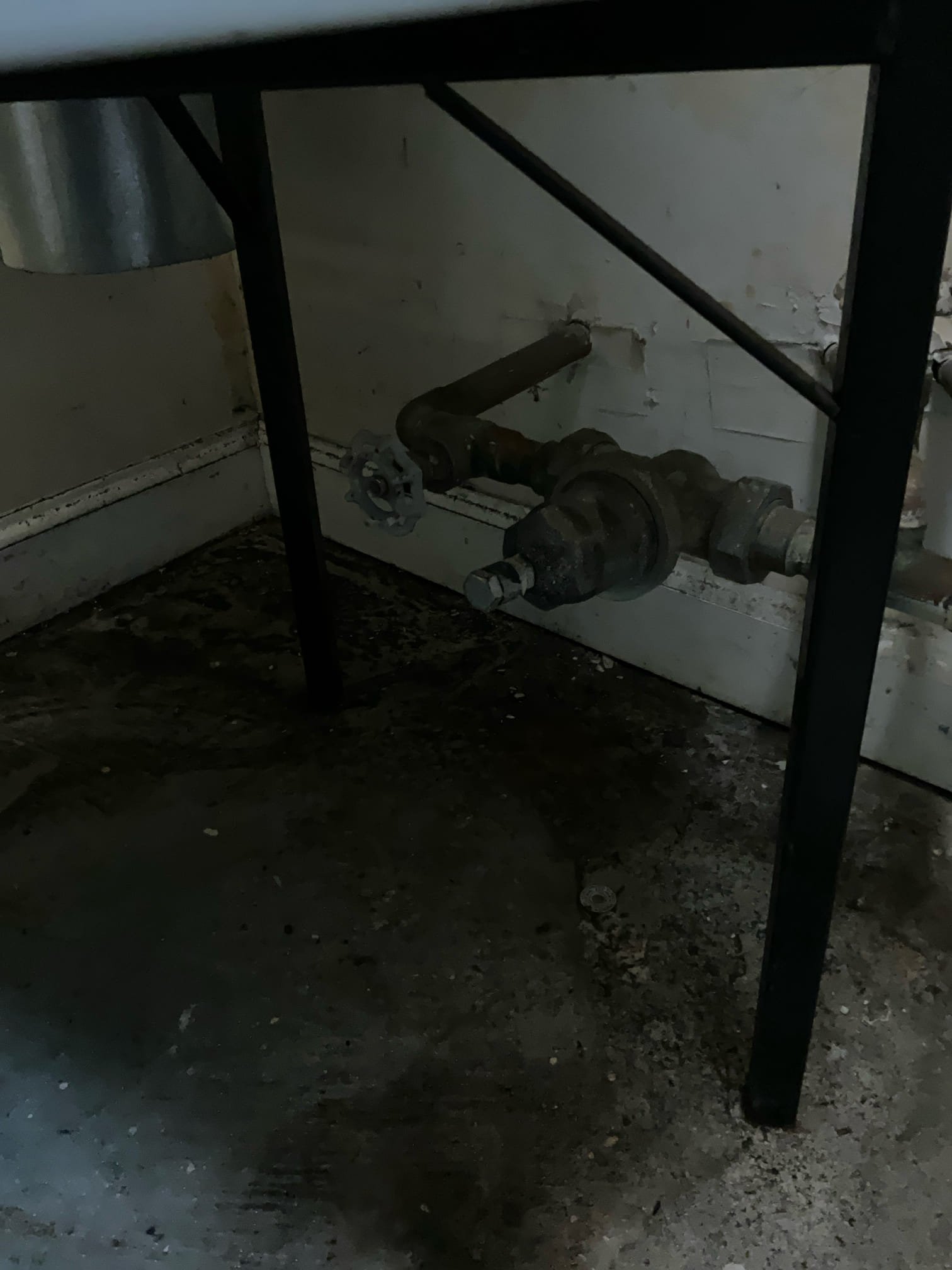 Call for water leaking in basement.

Arrived and met with Ms. Hao. She states that she found water on the floor today, and they discovered the water heater was leaking.

I assessed the water heater and found that the interior tank has a rupture that’s allowing water to escape on to the floor. Pressure test could not be performed, as water was off. However, pressure regulating valve has rust and the shut off is leaking. The thermal expansion tank is leaking from above the water heater and is supported only by the piping.

I also recommended having provision restoration out to help with water extraction and the restoration process.

After providing replacement options for Ms. Hao she stated she declined work at this time. 